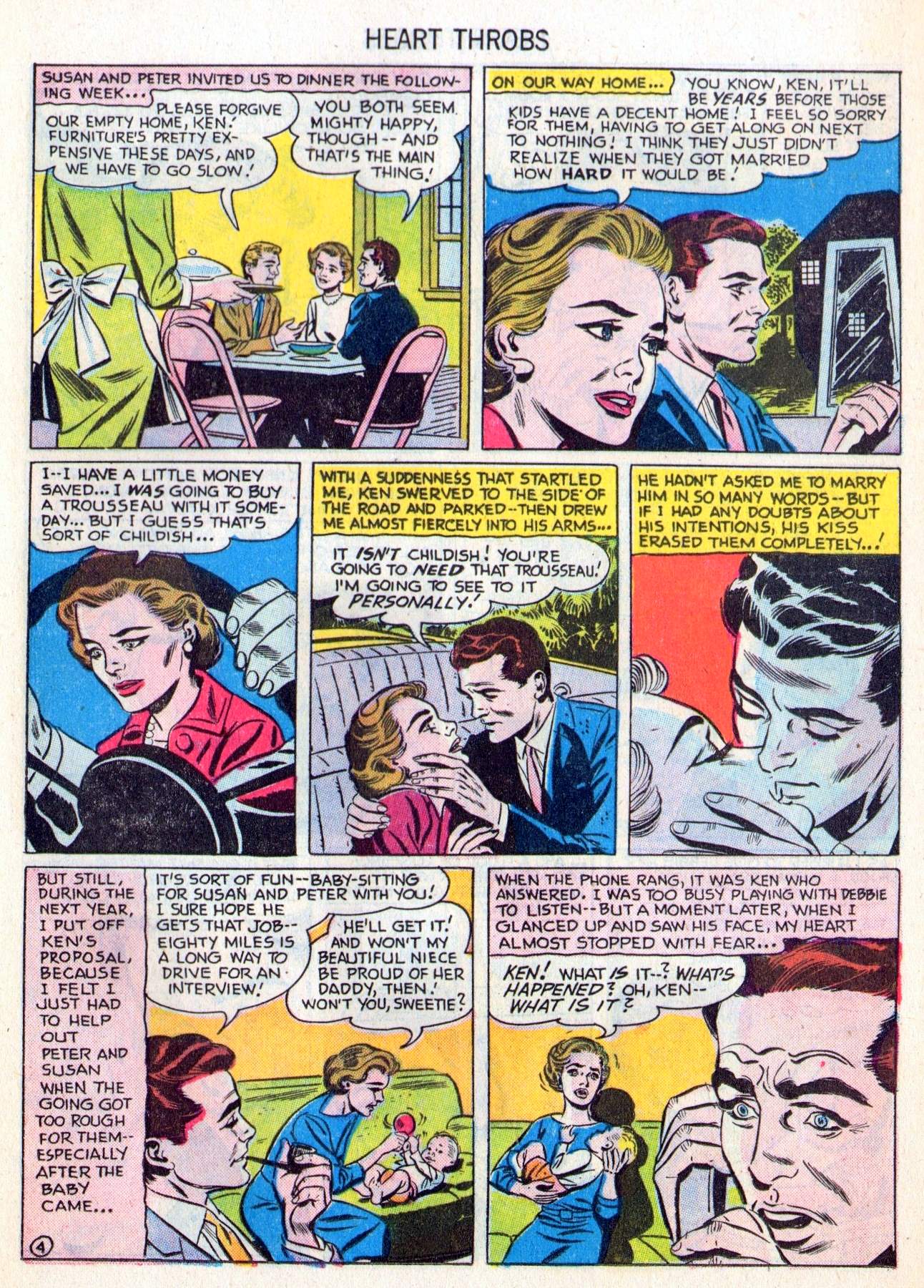 Read online Heart Throbs comic -  Issue #48 - 13