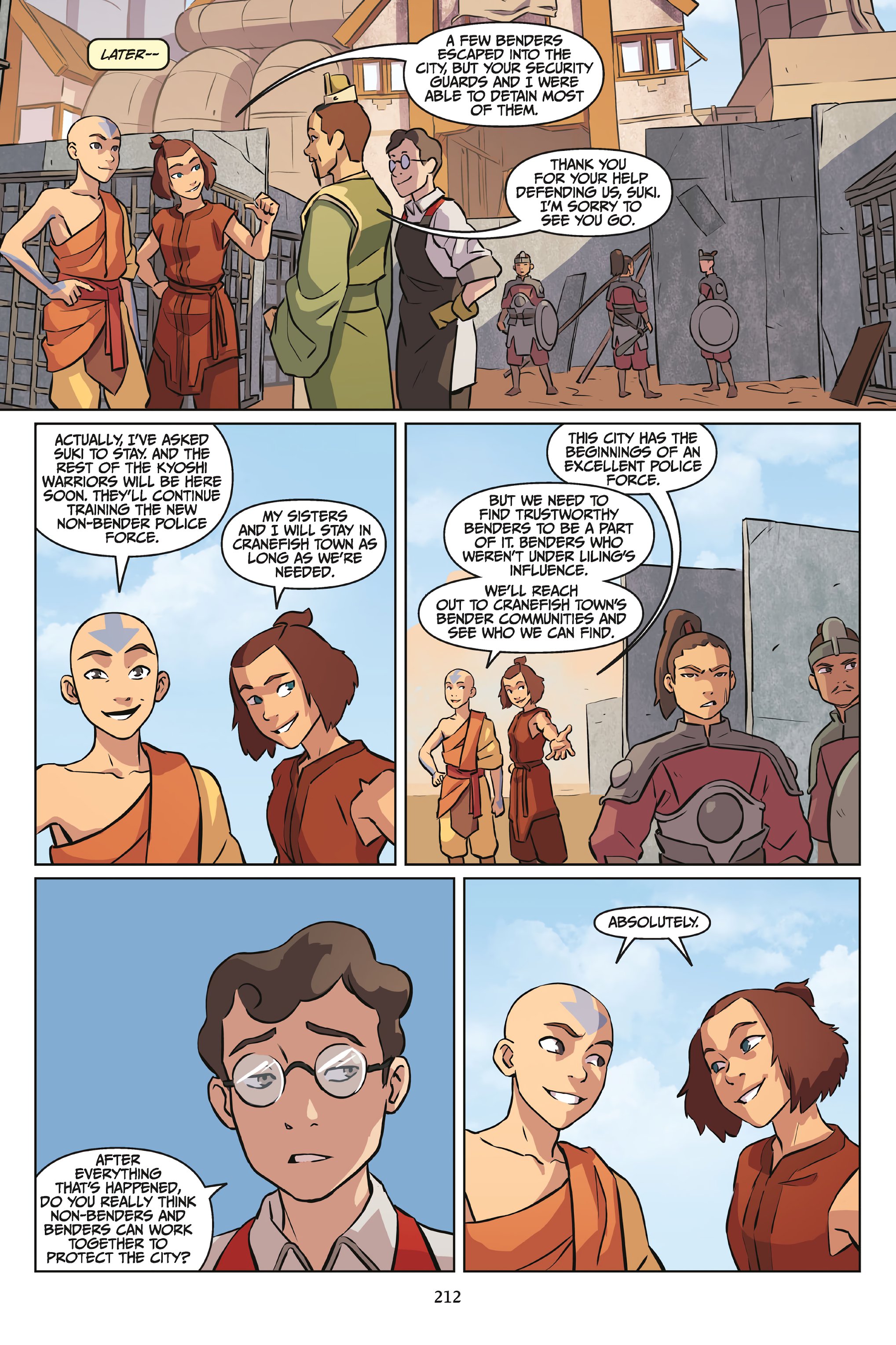 Read online Nickelodeon Avatar: The Last Airbender - Imbalance comic -  Issue # _Omnibus (Part 2) - 113