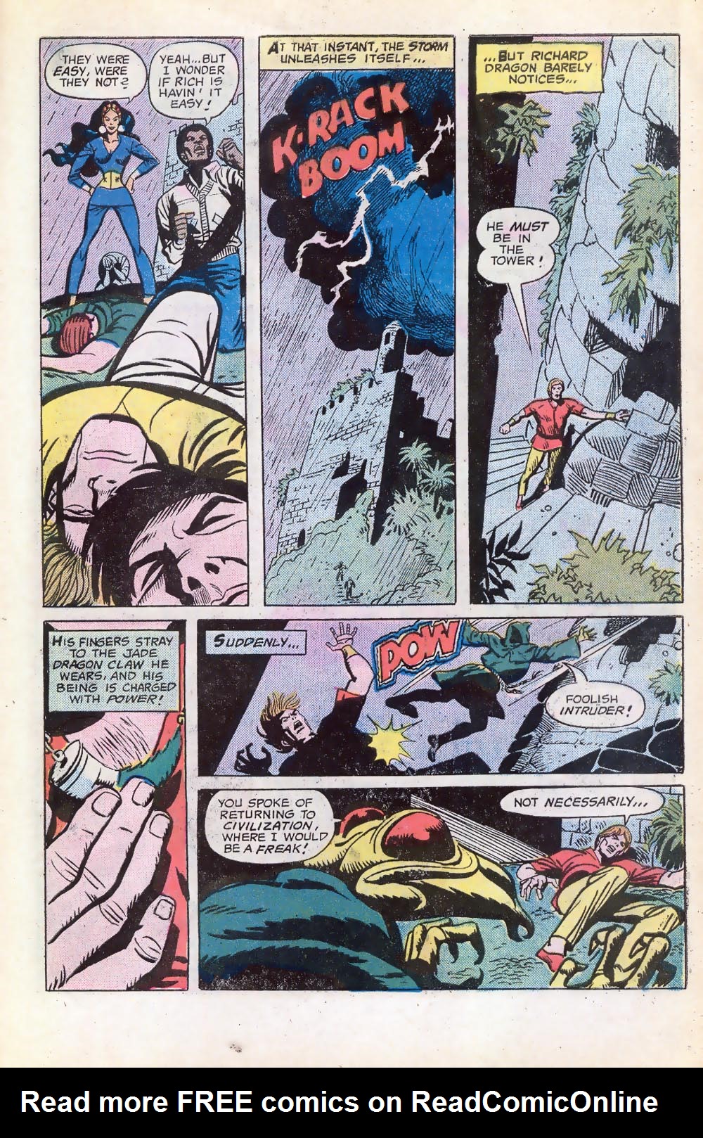 Read online Richard Dragon, Kung-Fu Fighter comic -  Issue #9 - 16