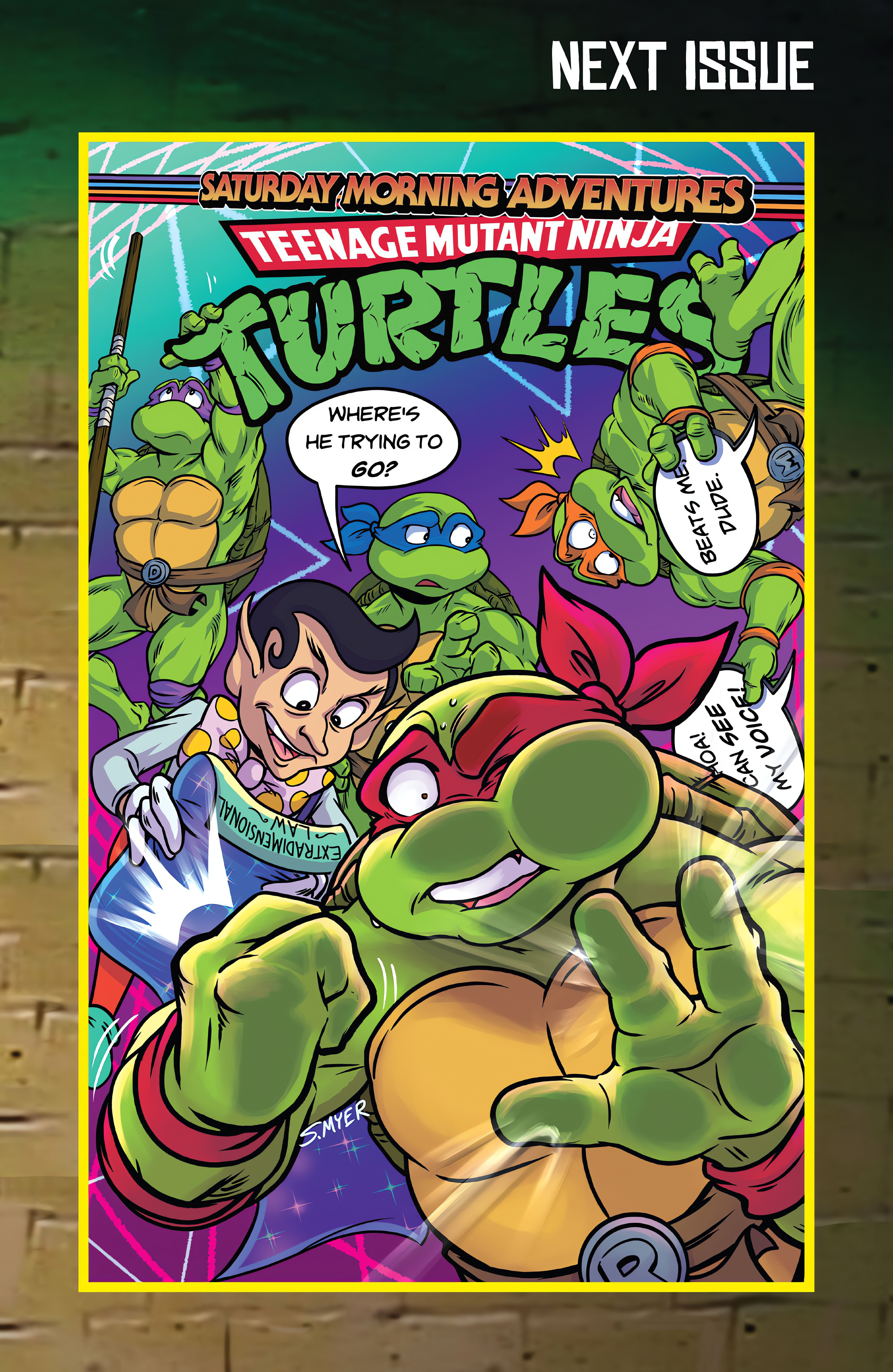 Read online Teenage Mutant Ninja Turtles: Saturday Morning Adventures Continued comic -  Issue #7 - 23