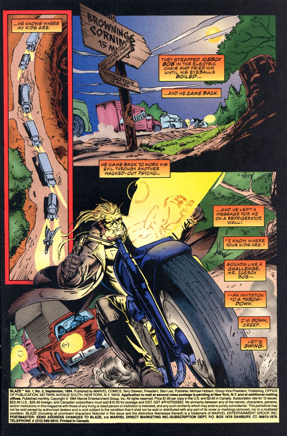 Read online Blaze comic -  Issue #2 - 2
