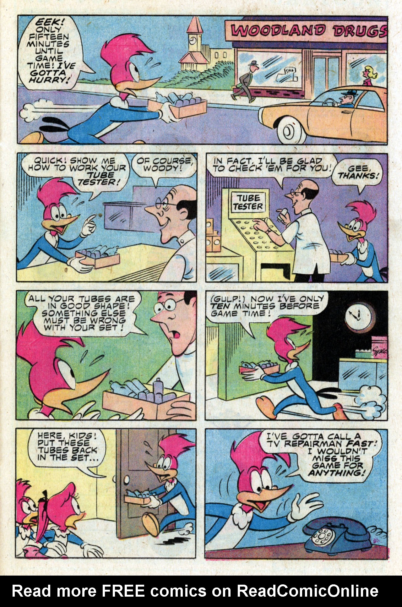 Read online Walter Lantz Woody Woodpecker (1962) comic -  Issue #153 - 21