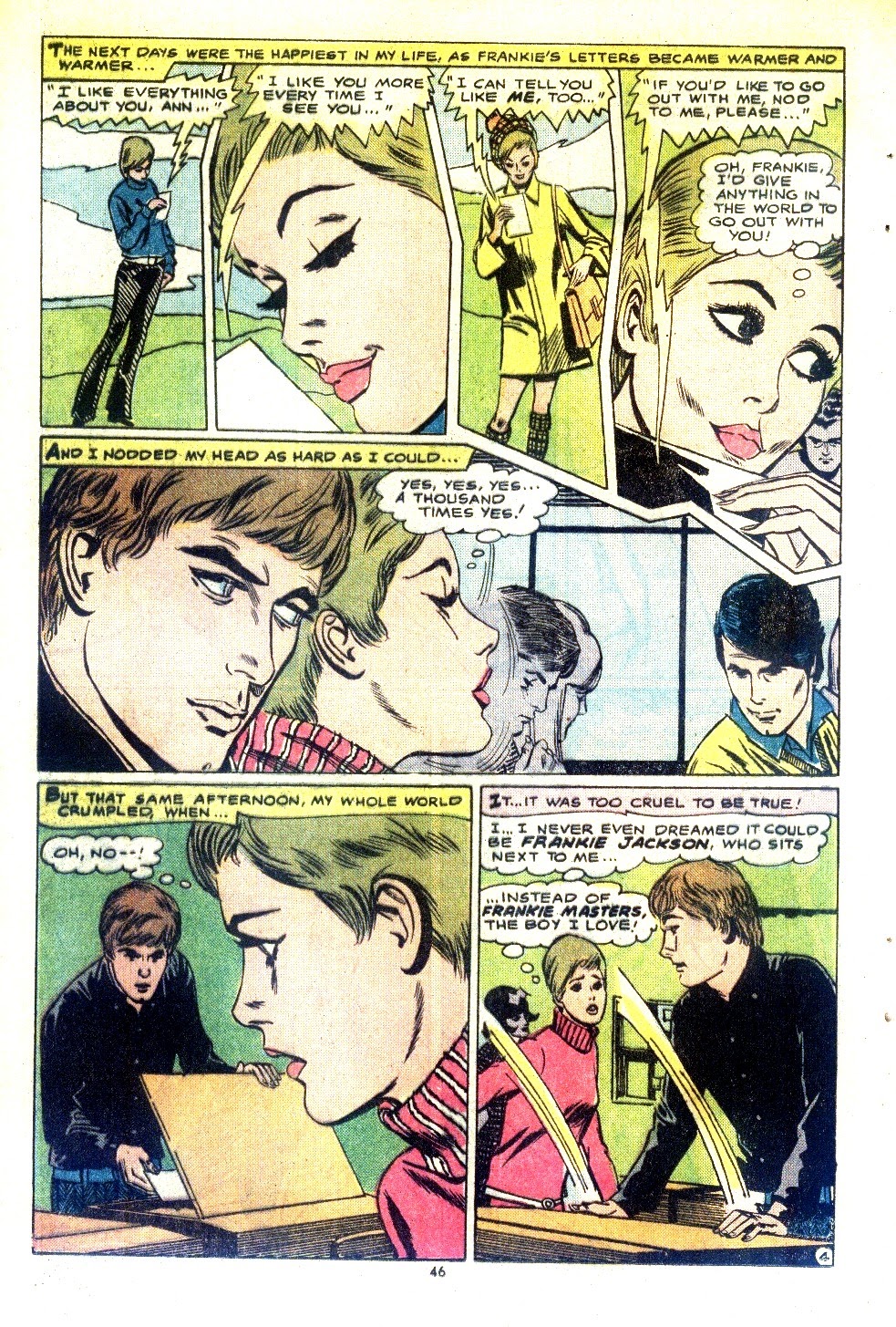 Read online Young Love (1963) comic -  Issue #109 - 46