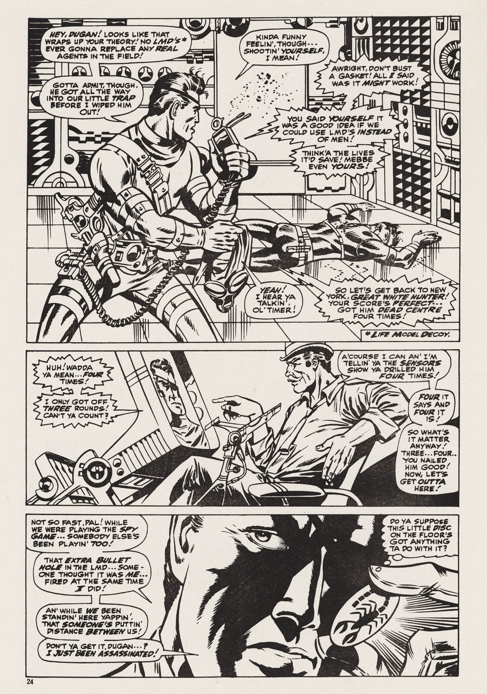 Read online Captain Britain (1976) comic -  Issue #28 - 24