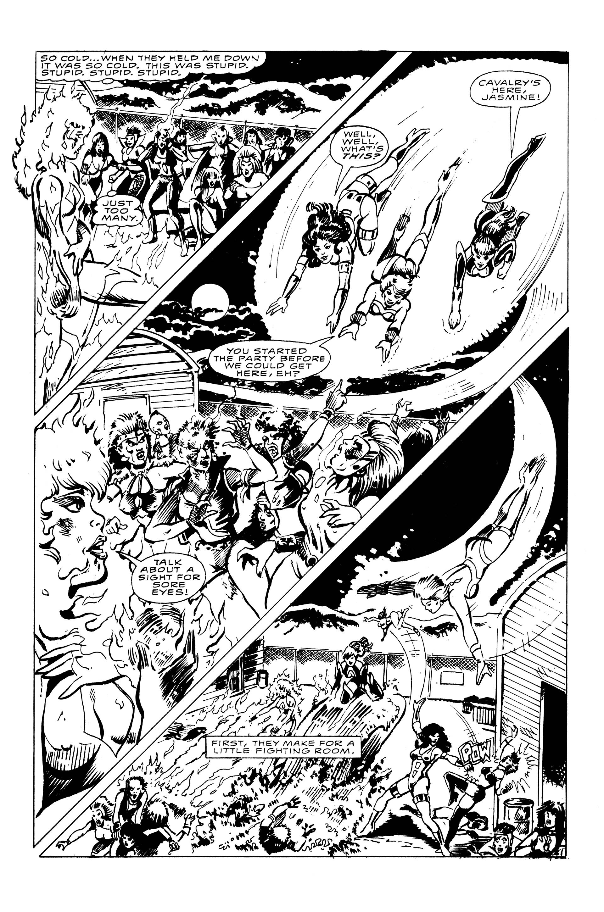 Read online Sultry Teenage Super Foxes comic -  Issue #2 - 27