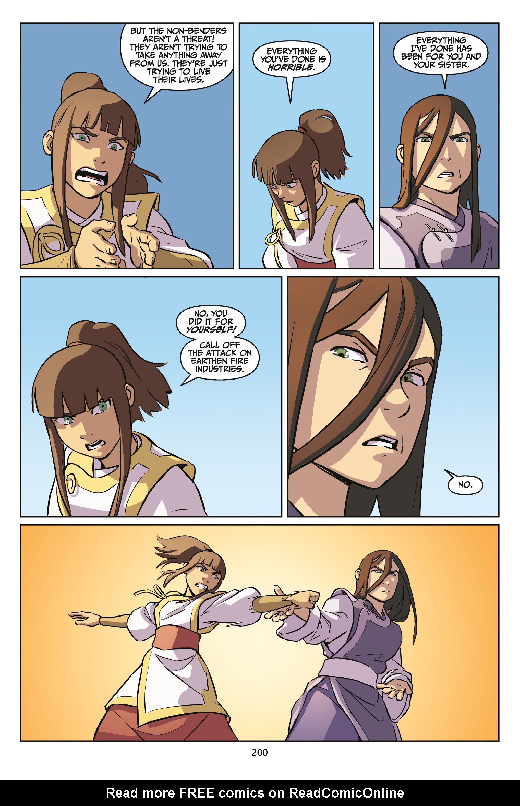 Read online Nickelodeon Avatar: The Last Airbender - Imbalance comic -  Issue # _Omnibus (Part 2) - 101