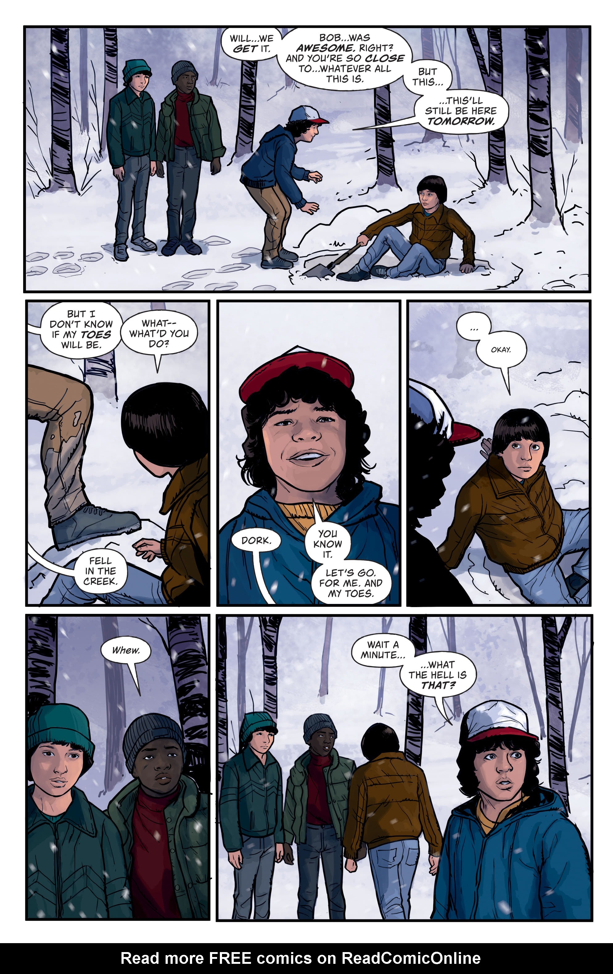 Read online Stranger Things: The Tomb of Ybwen comic -  Issue #2 - 12