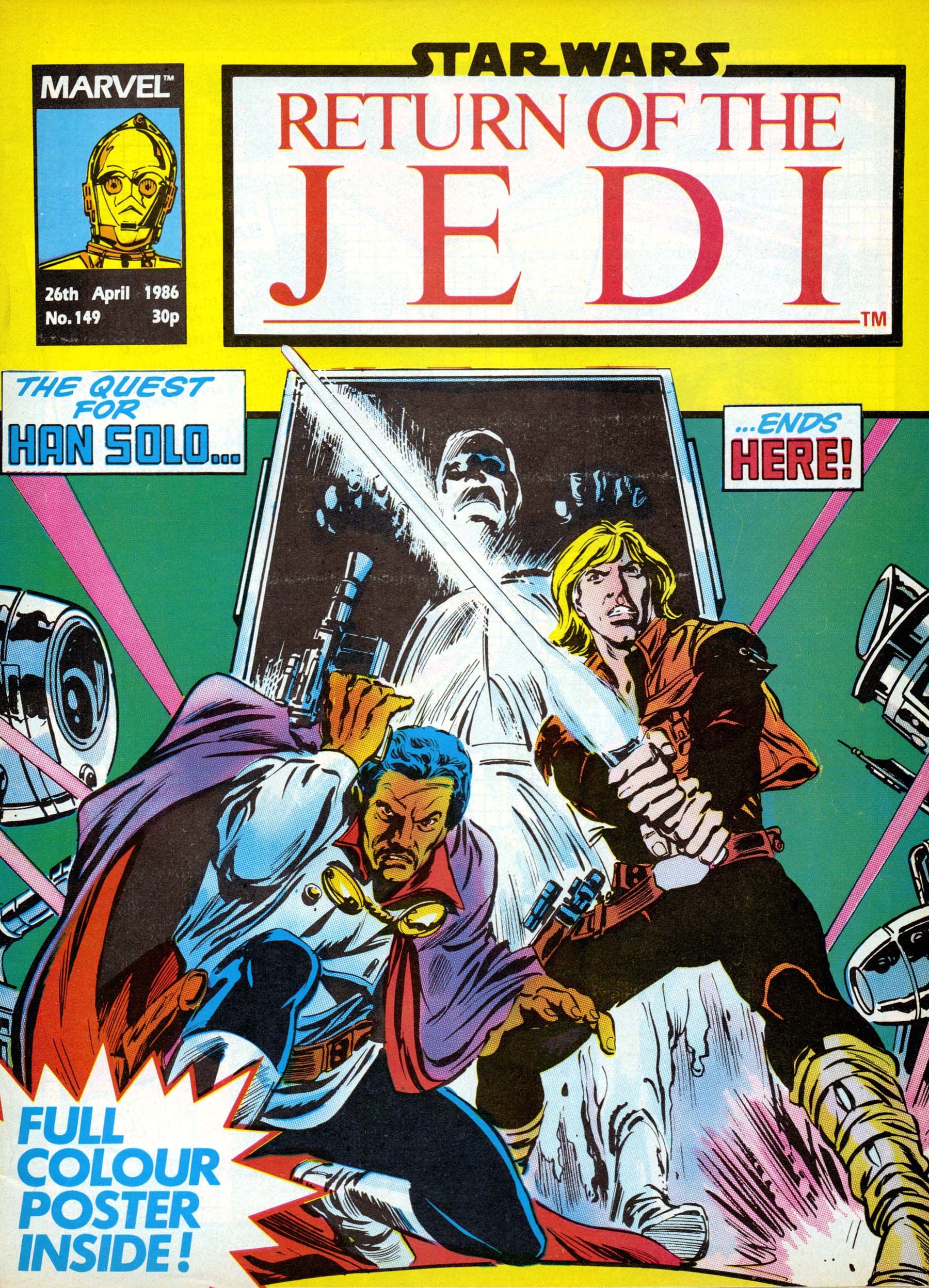 Read online Return of the Jedi comic -  Issue #149 - 1