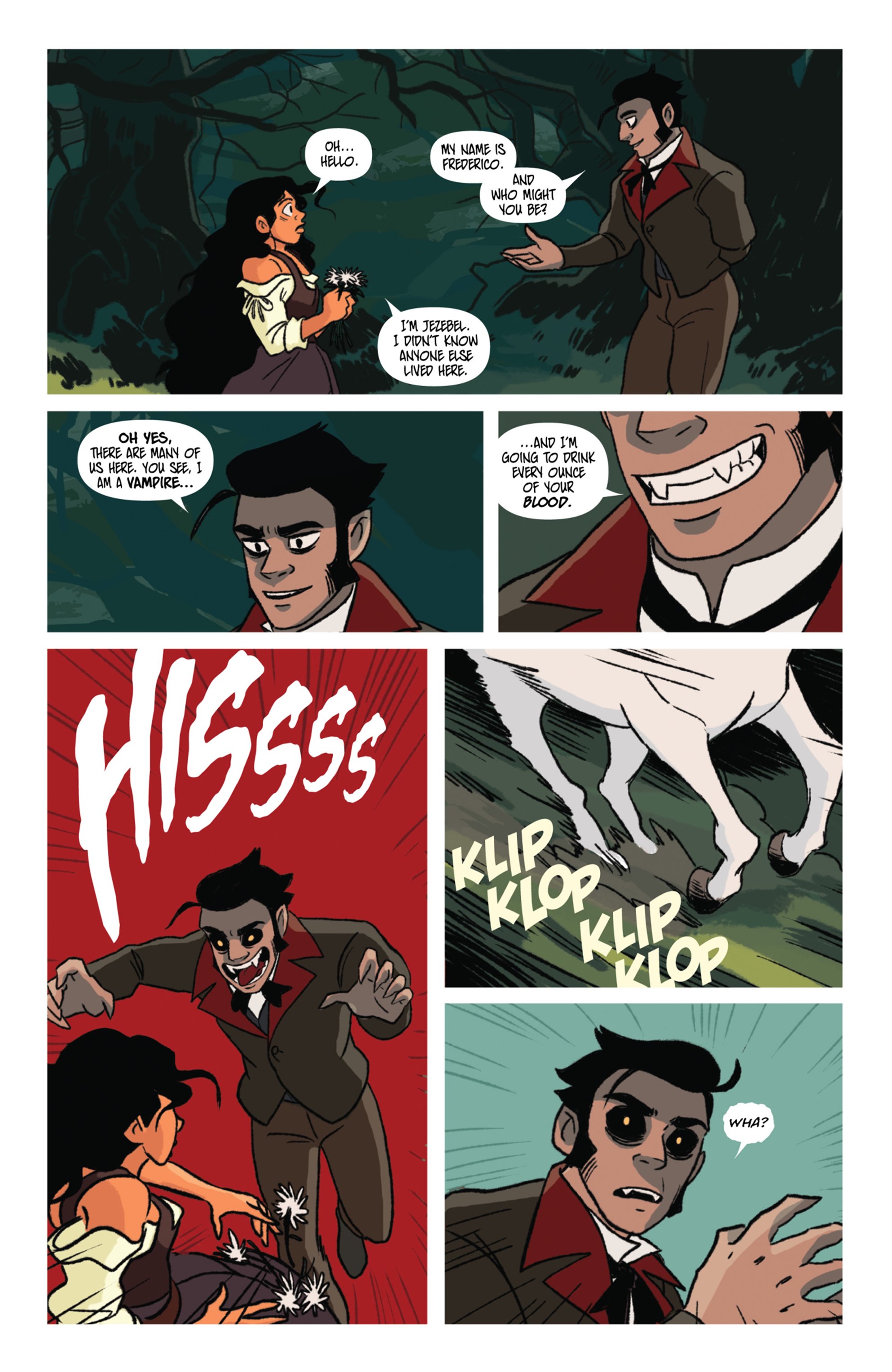 Read online Unicorn Vampire Hunter comic -  Issue #1 - 8