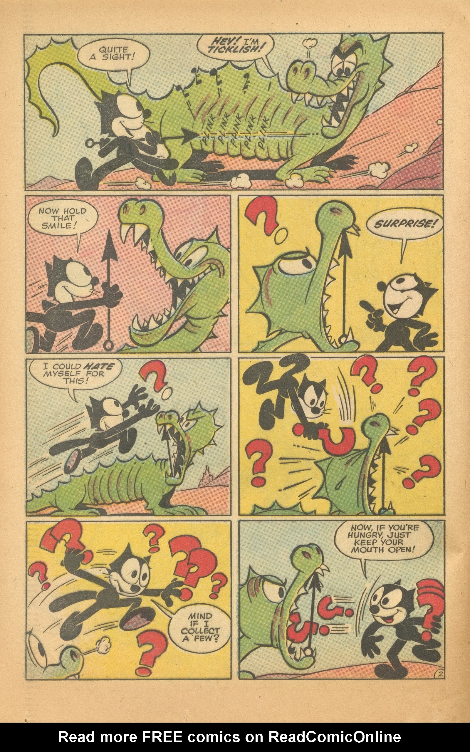 Read online Felix the Cat (1955) comic -  Issue #95 - 22