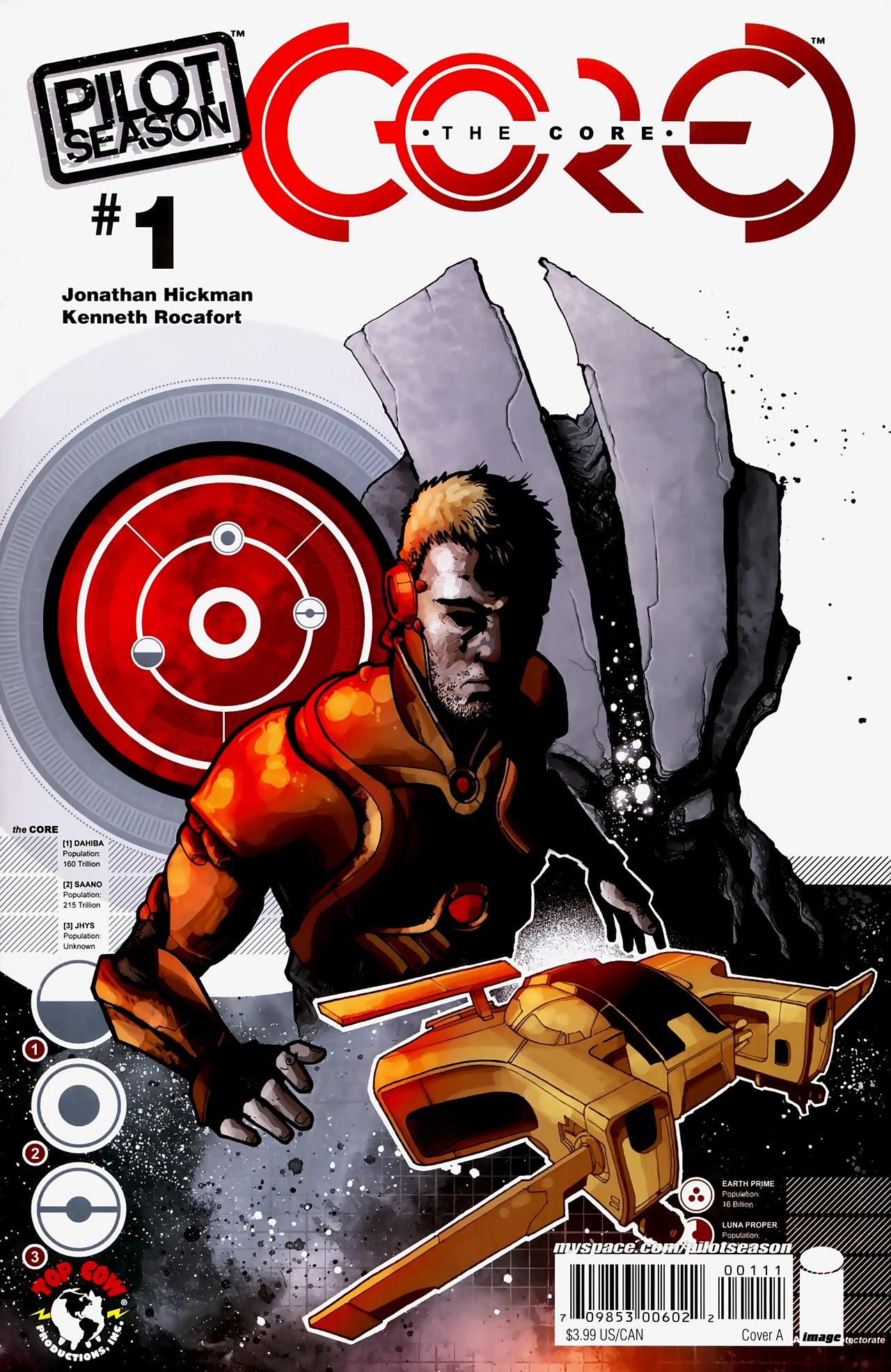Read online Pilot Season 2008 comic -  Issue # The Core - 1