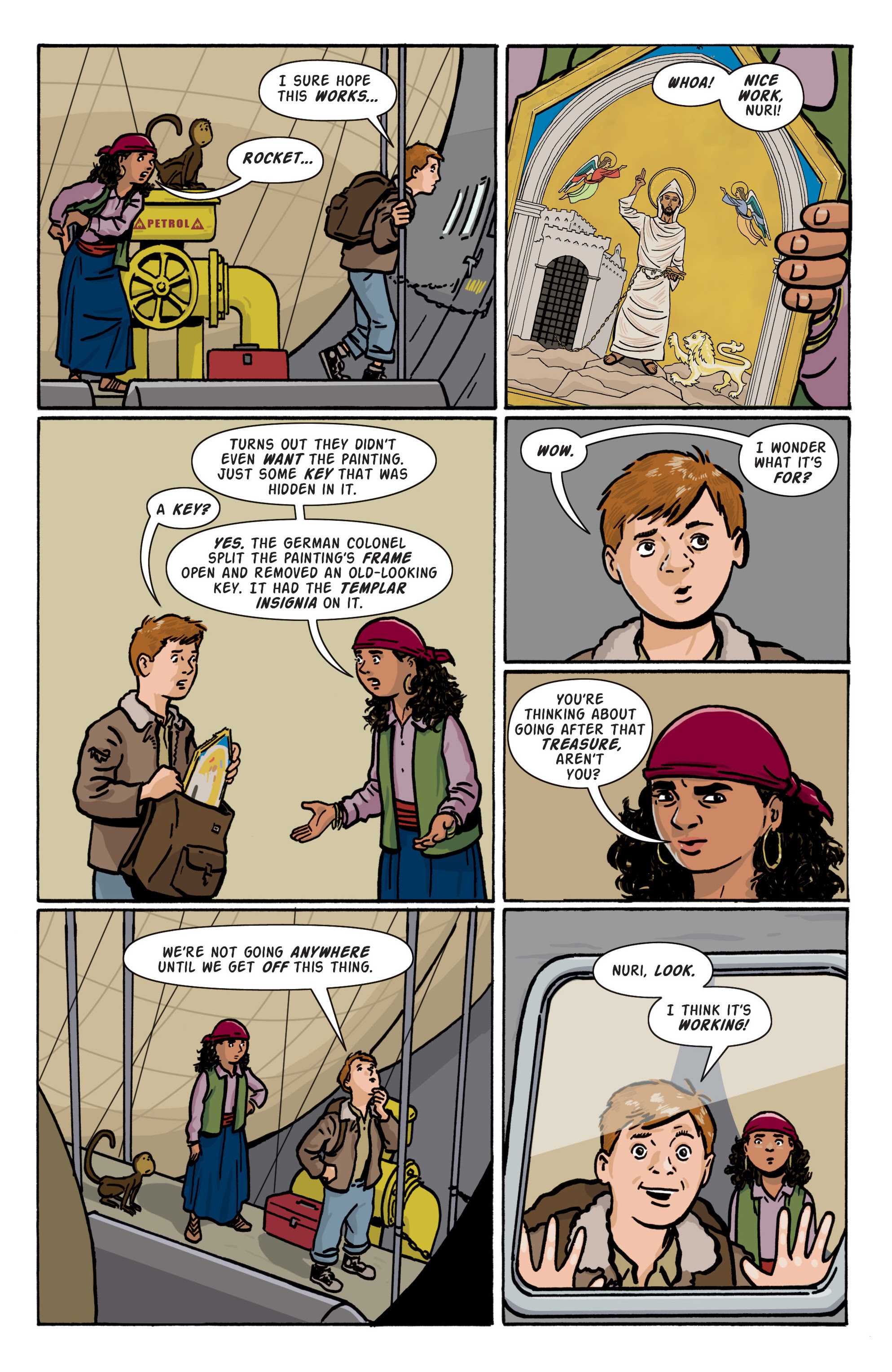 Read online Rocket Robinson and the Secret of the Saint comic -  Issue # TPB (Part 2) - 52