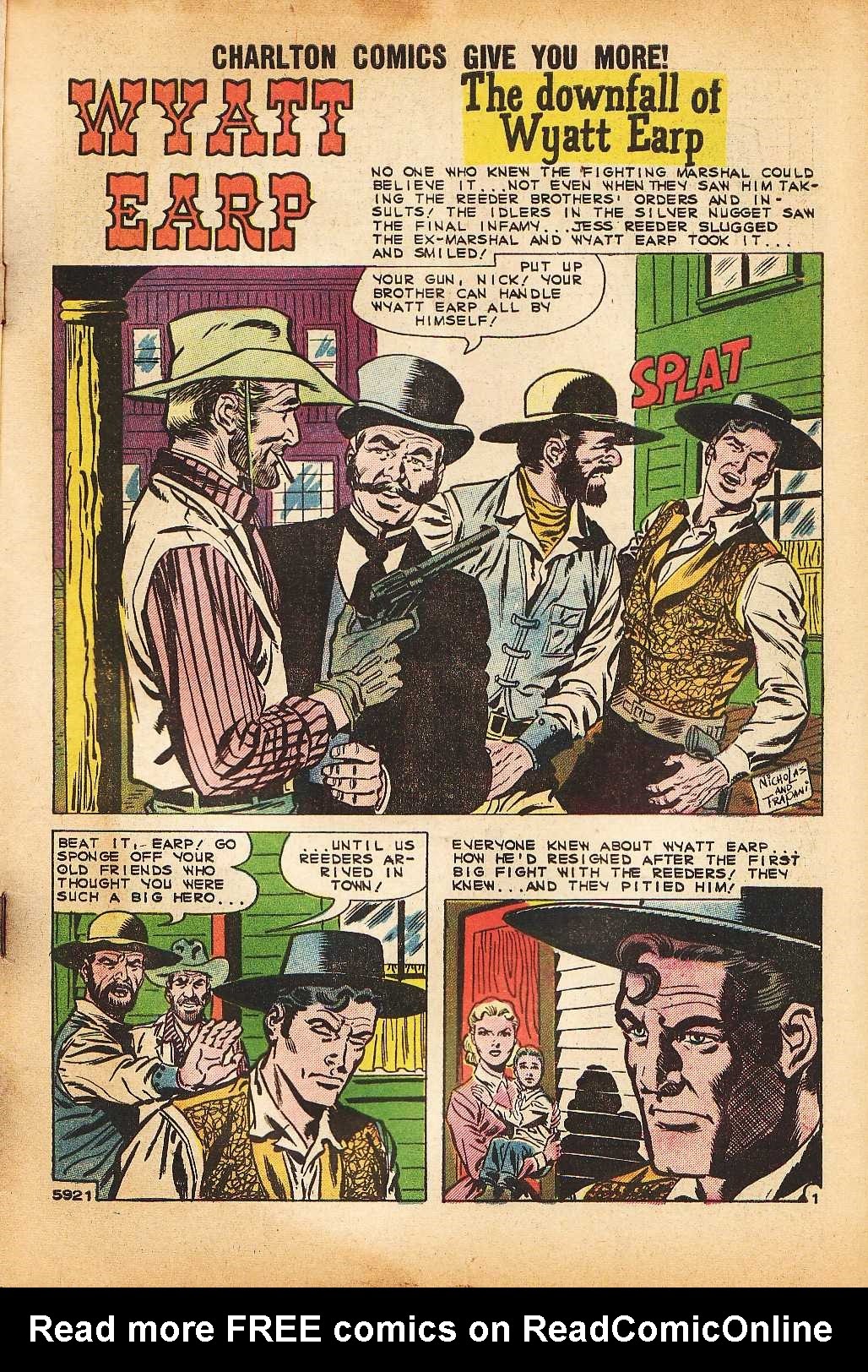 Read online Wyatt Earp Frontier Marshal comic -  Issue #30 - 3