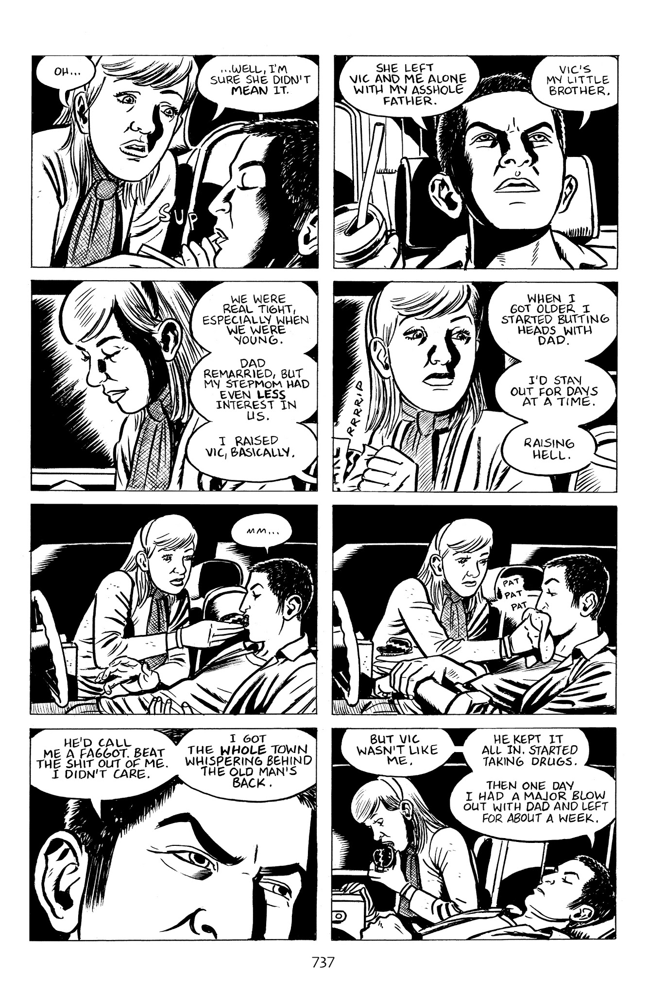 Read online Stray Bullets: Sunshine & Roses comic -  Issue #27 - 8