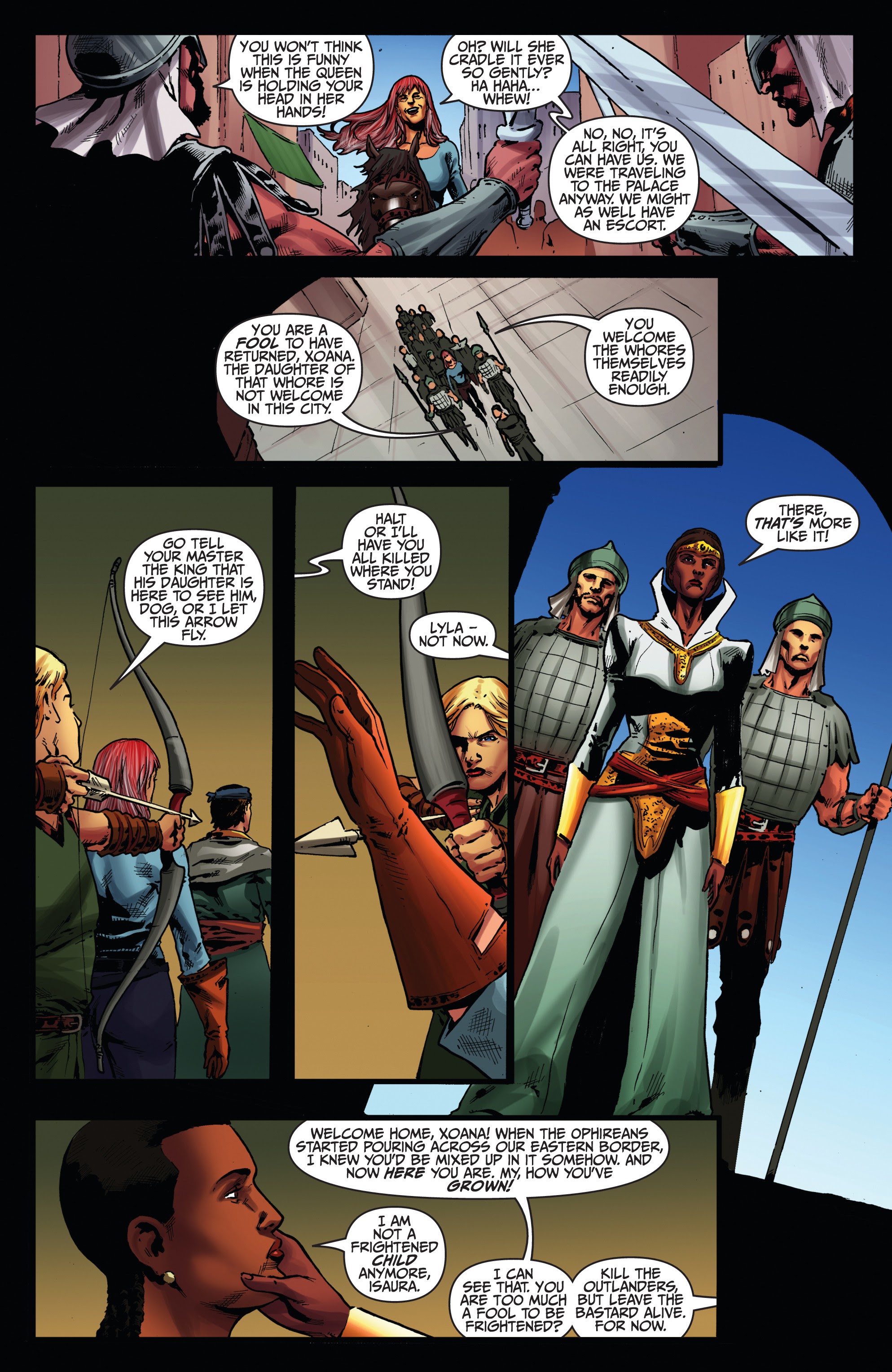 Read online Red Sonja: Vulture's Circle comic -  Issue # _TPB - 58