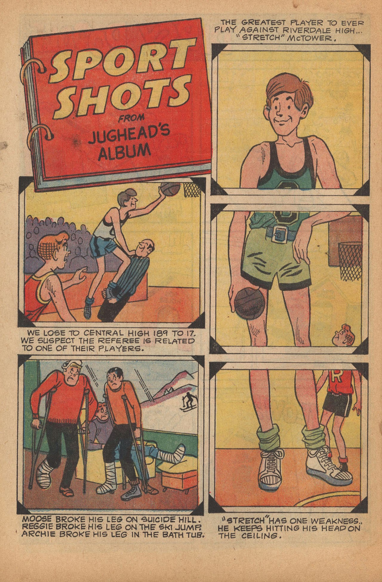 Read online Jughead's Jokes comic -  Issue #24 - 32