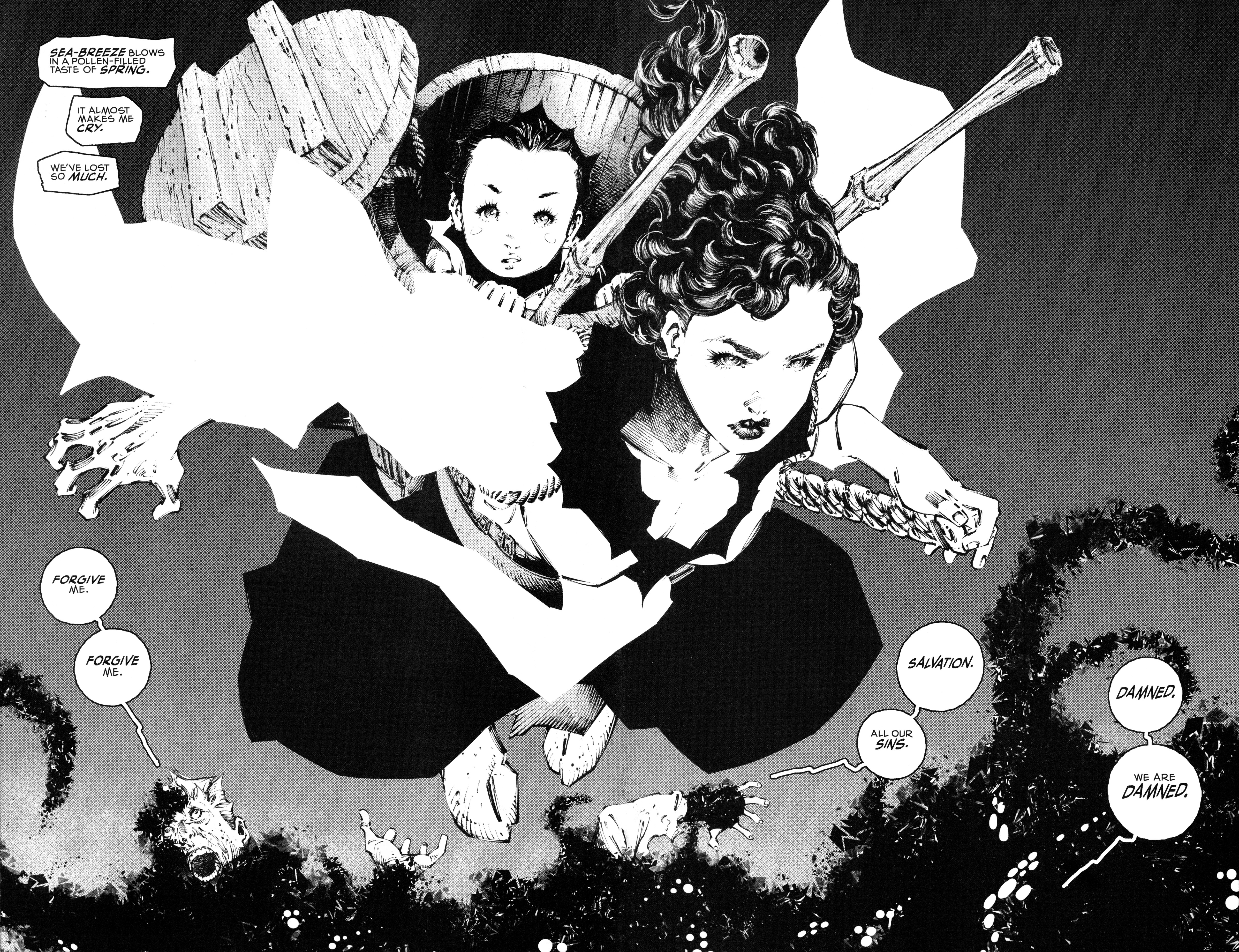 Read online Frank Miller's Ronin: Book II comic -  Issue #1 - 13