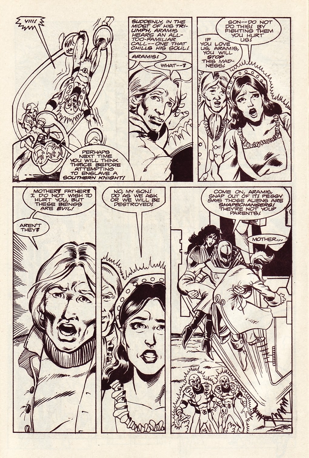 Read online Aramis comic -  Issue #3 - 20