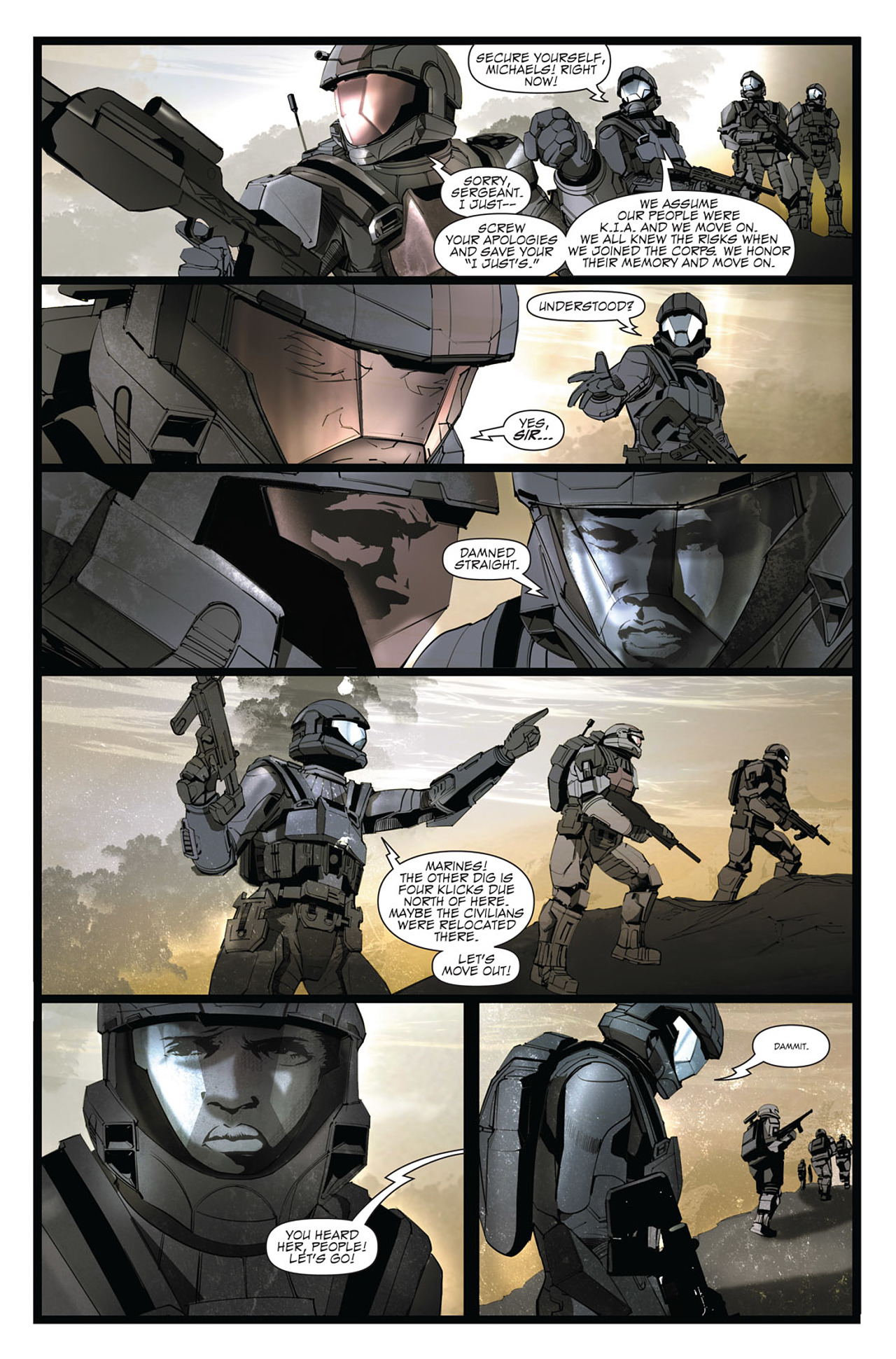 Read online Halo: Helljumper comic -  Issue # Full - 56