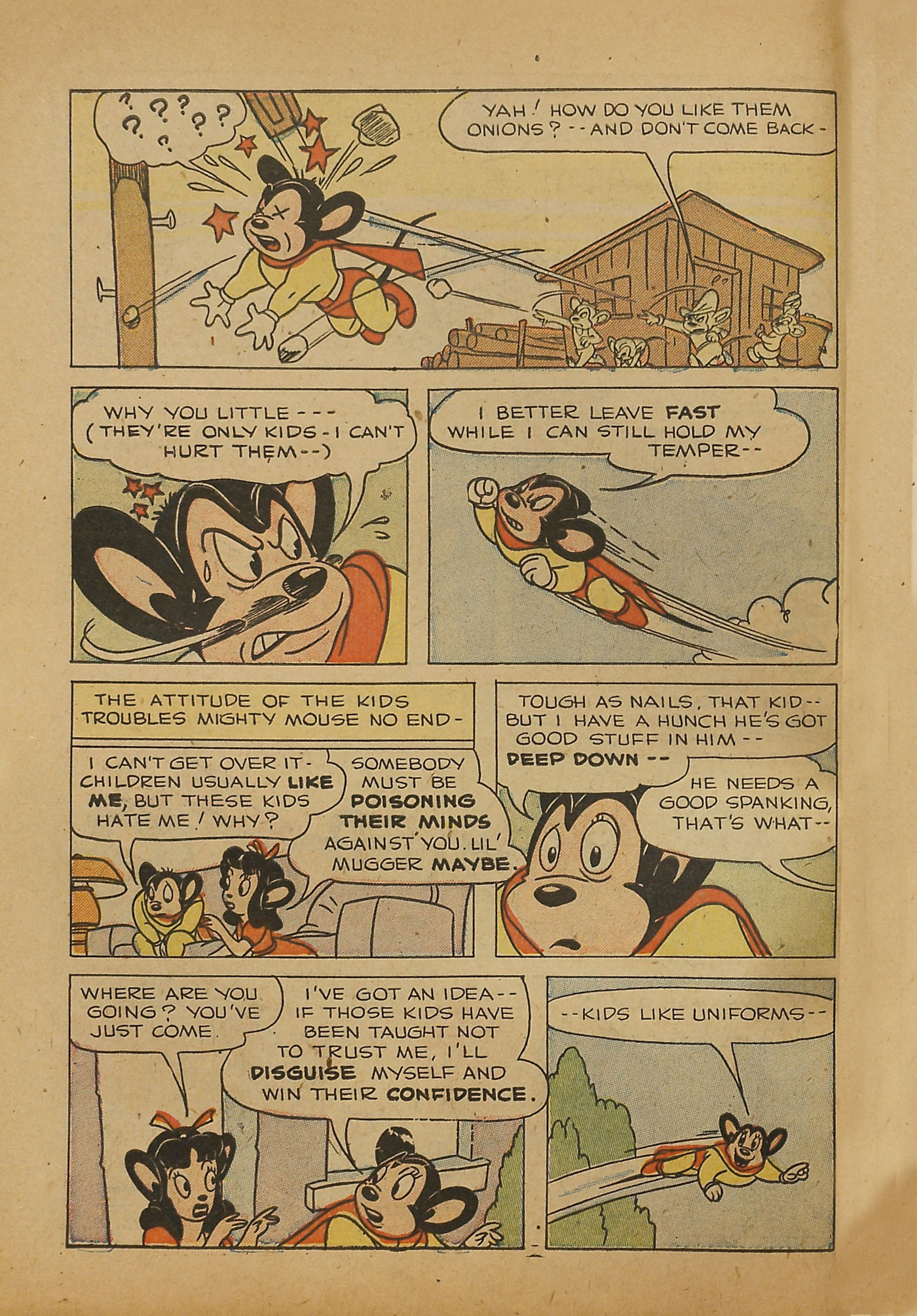 Read online Paul Terry's Mighty Mouse Comics comic -  Issue #40 - 10