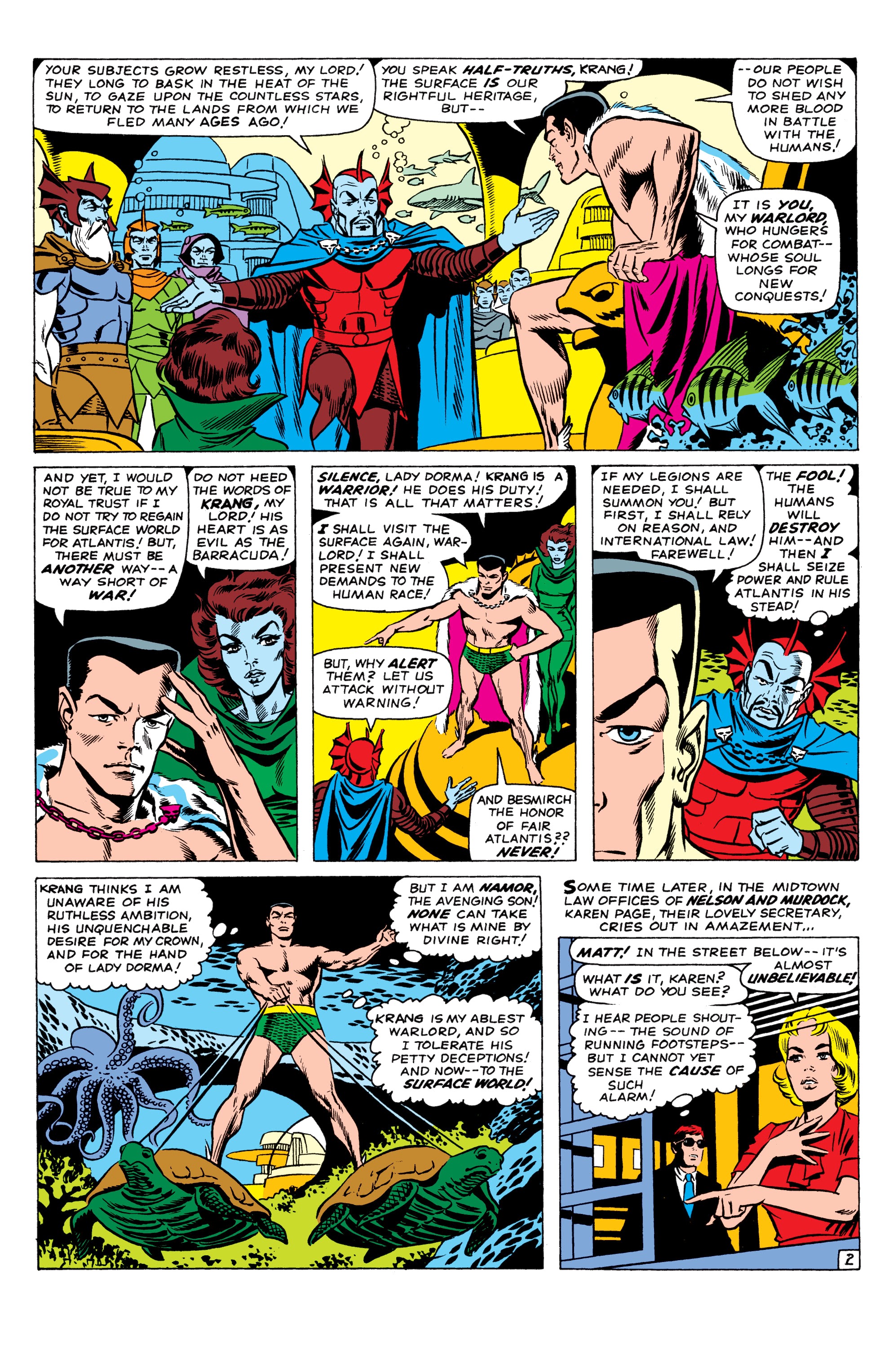 Read online Namor, The Sub-Mariner Epic Collection: Enter The Sub-Mariner comic -  Issue # TPB (Part 3) - 90