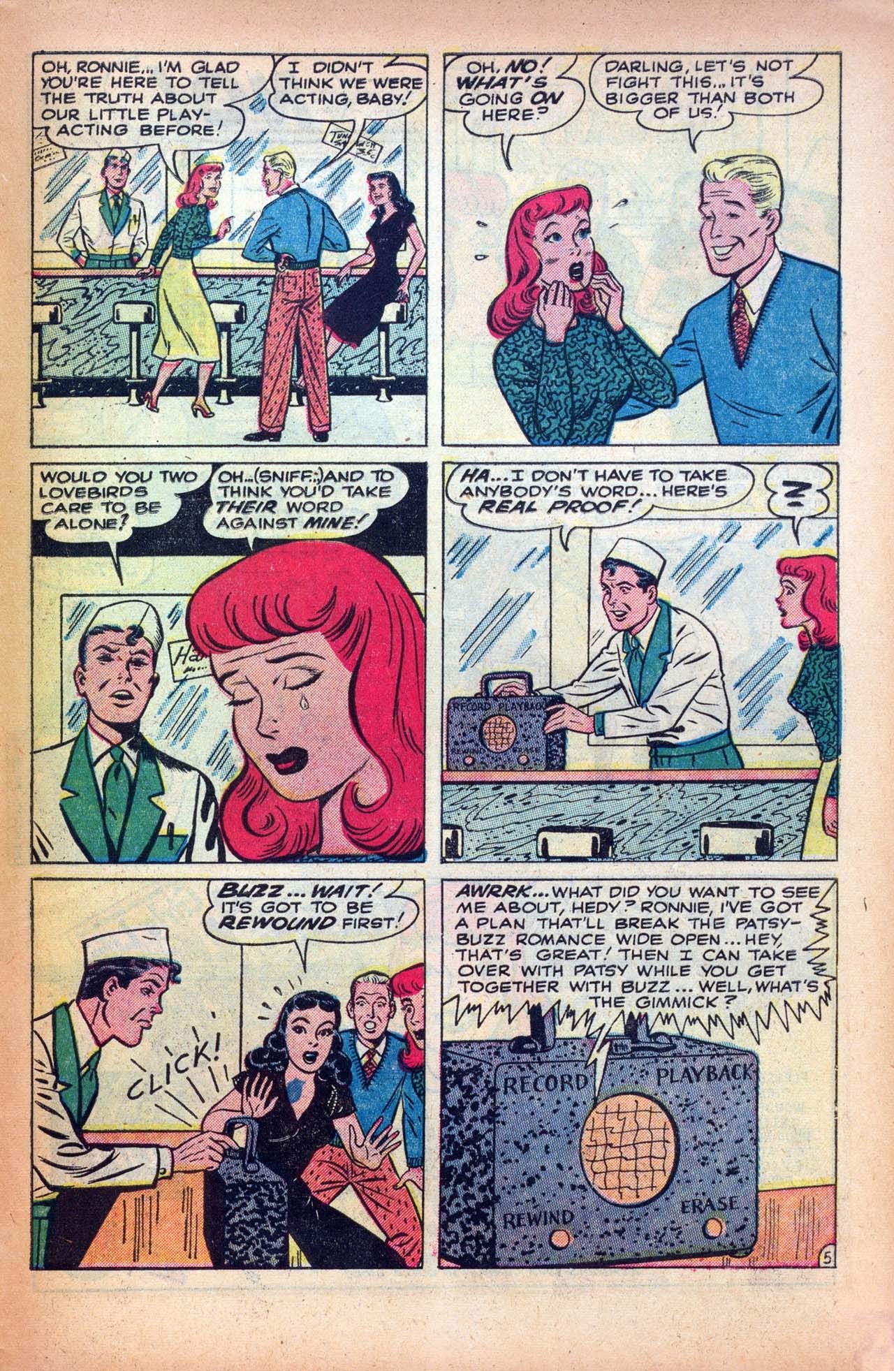 Read online Patsy and Hedy comic -  Issue #28 - 31