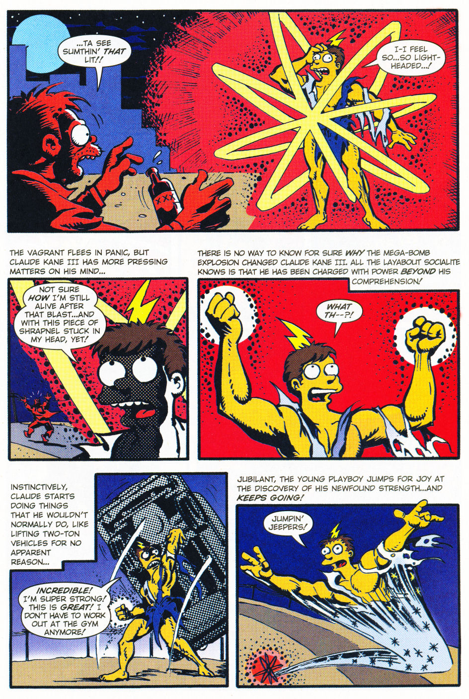 Read online Bongo Comics Presents Simpsons Super Spectacular comic -  Issue #1 - 25
