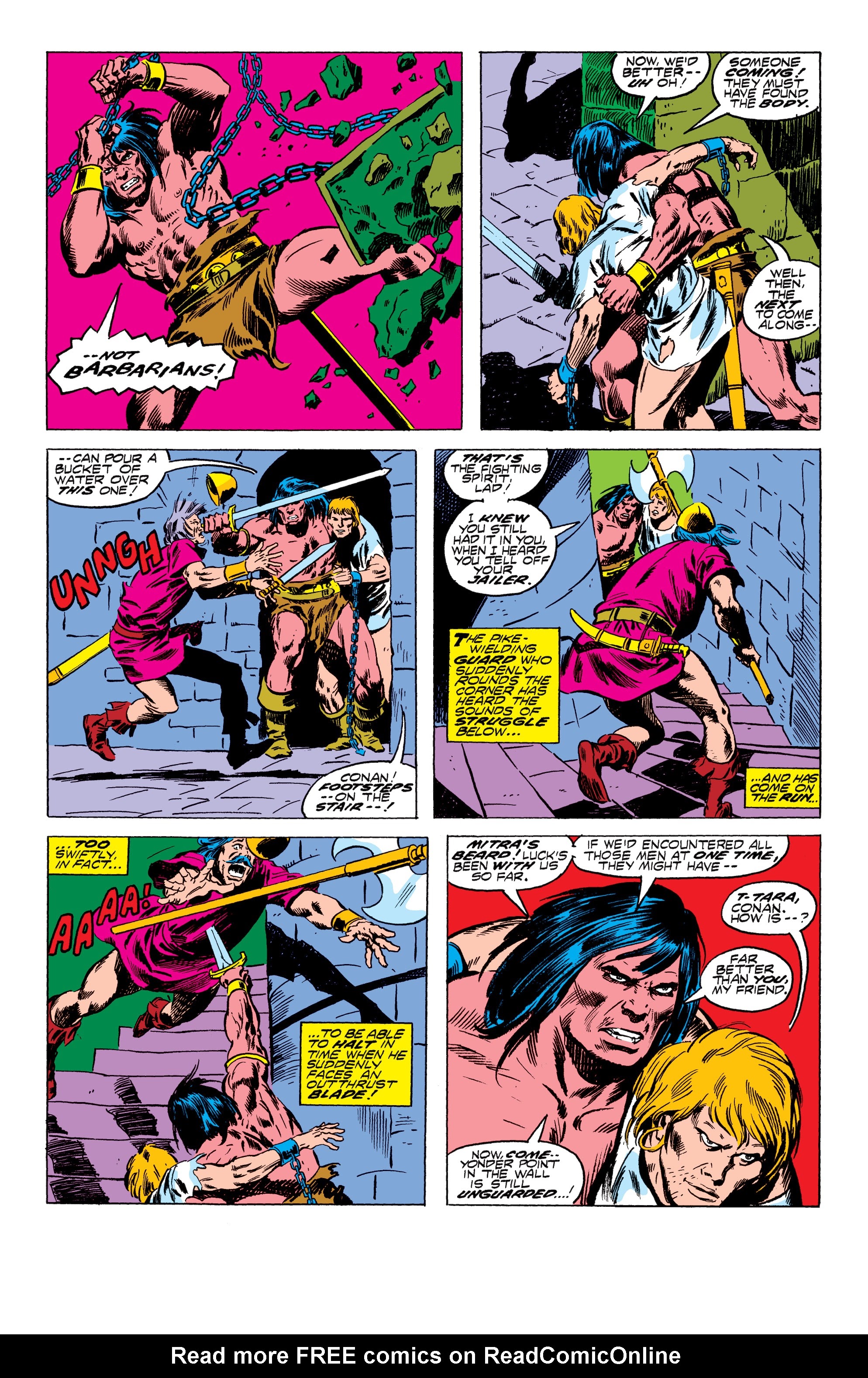 Read online Conan the Barbarian Epic Collection: The Original Marvel Years - Of Once and Future Kings comic -  Issue # TPB (Part 2) - 50