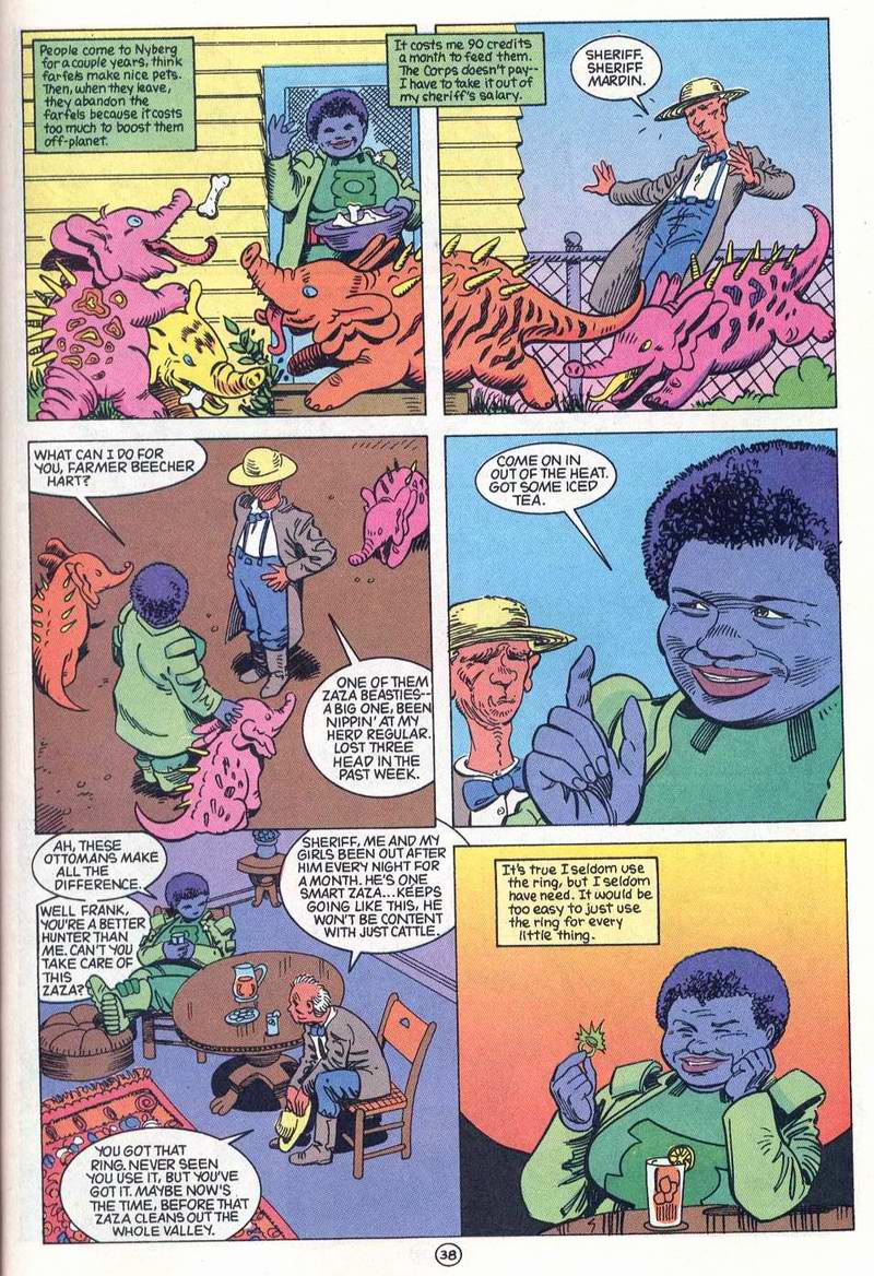 Read online Green Lantern Corps Quarterly comic -  Issue #6 - 40
