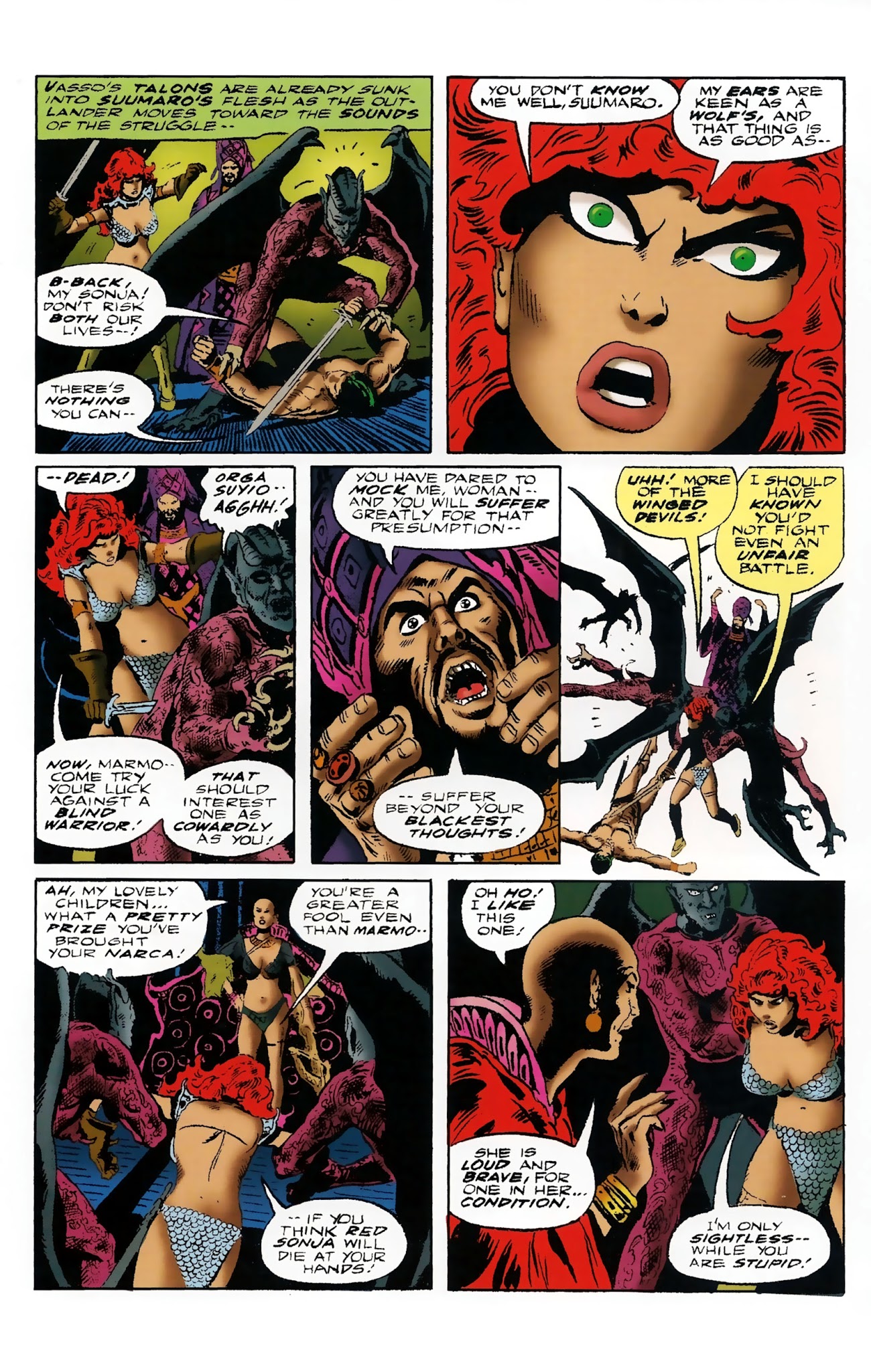Read online The Adventures of Red Sonja comic -  Issue # TPB 3 - 64