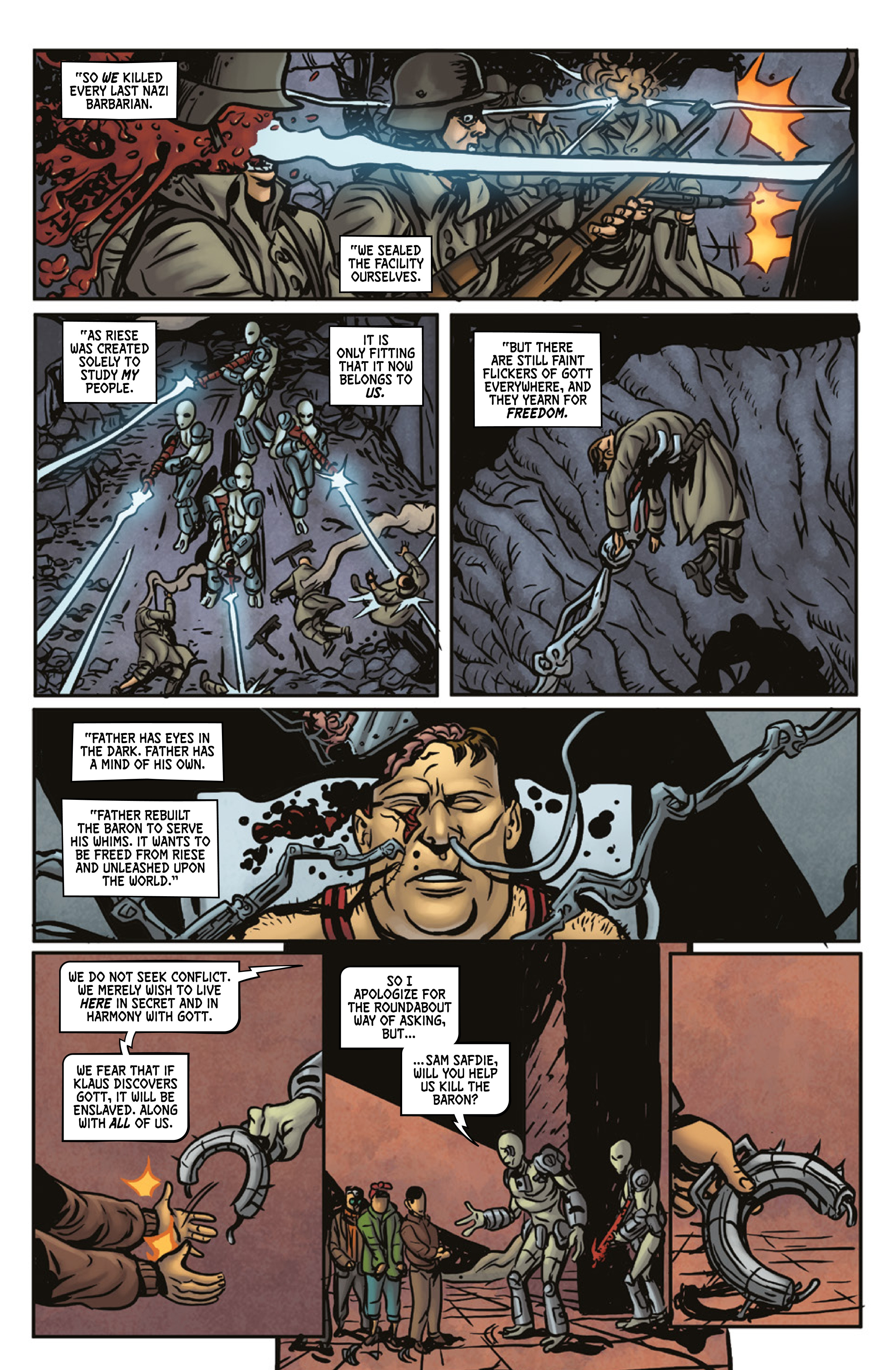 Read online Project Riese comic -  Issue #4 - 16