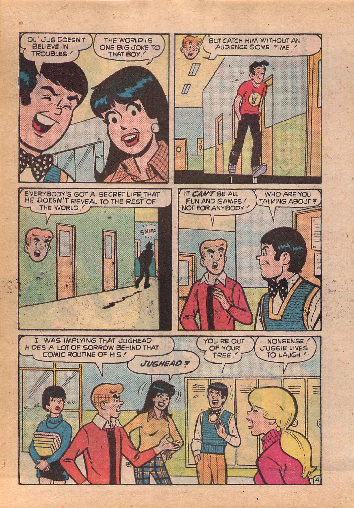 Read online Archie's Double Digest Magazine comic -  Issue #34 - 186