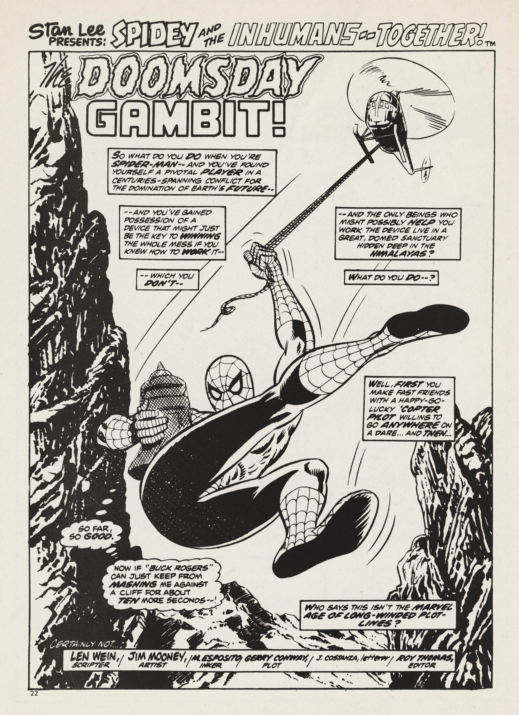 Read online Captain Britain (1976) comic -  Issue #30 - 22