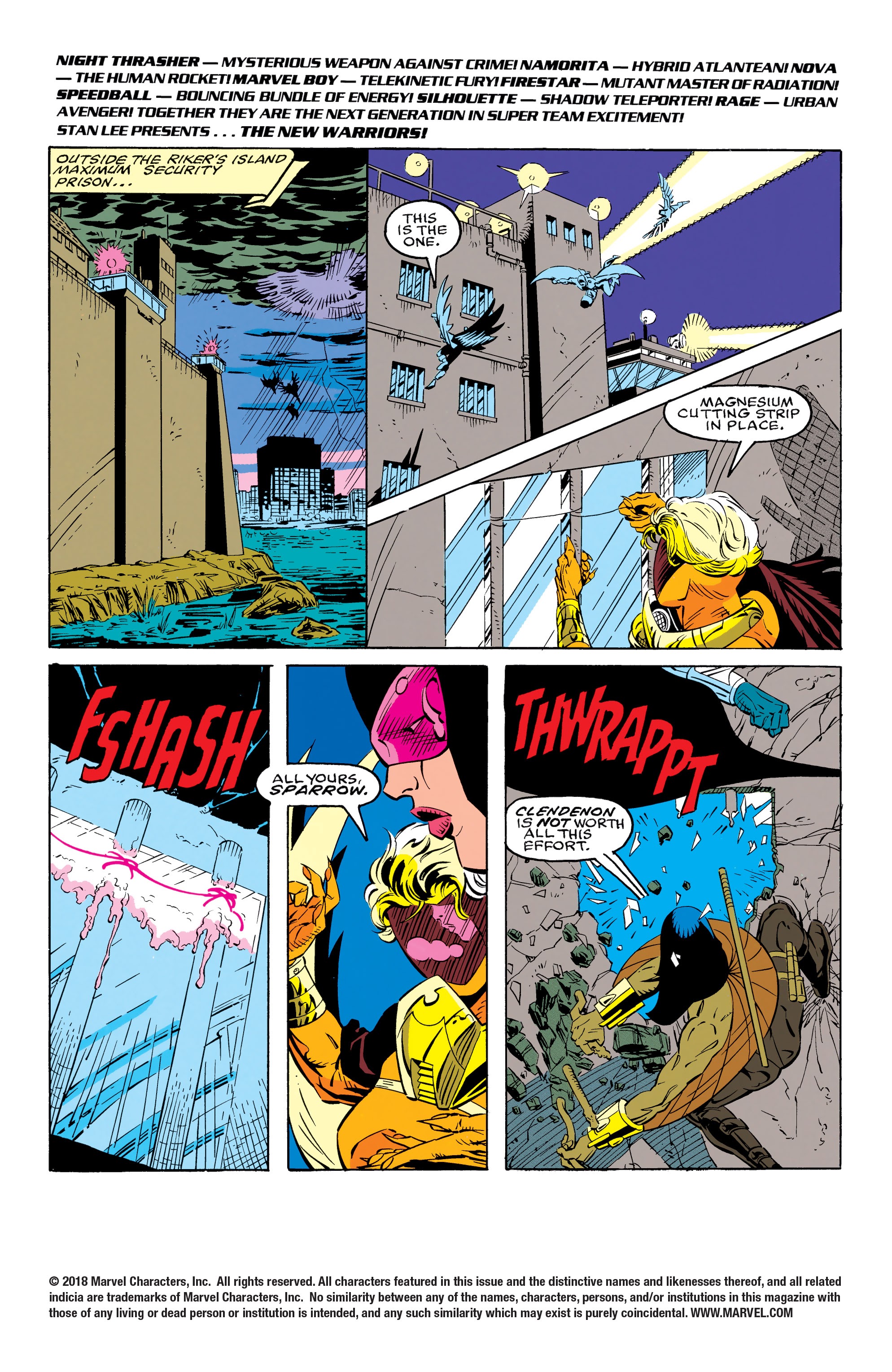 Read online The New Warriors comic -  Issue #35 - 2