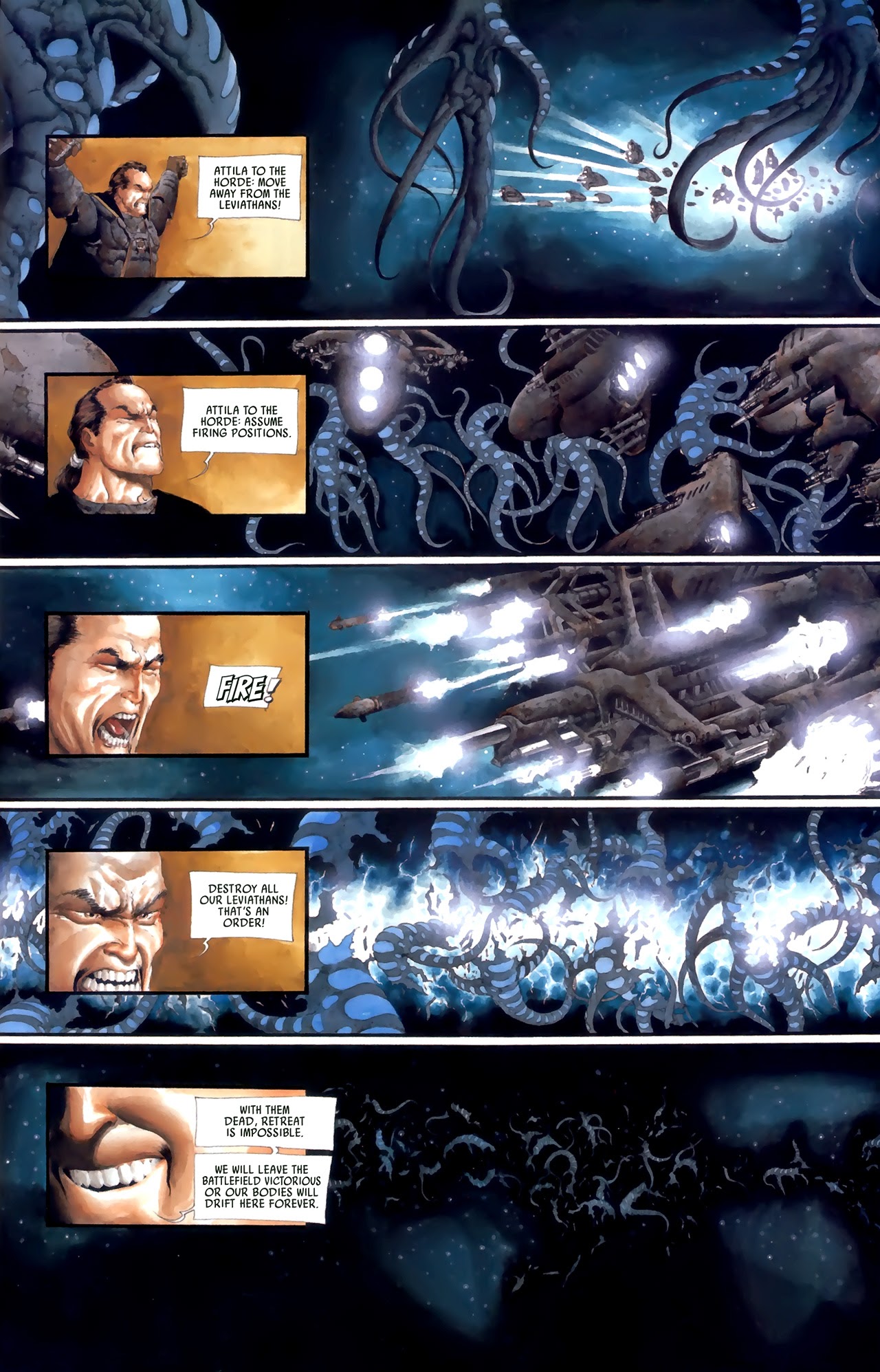 Read online Scourge Of The Gods: The Fall comic -  Issue #1 - 35