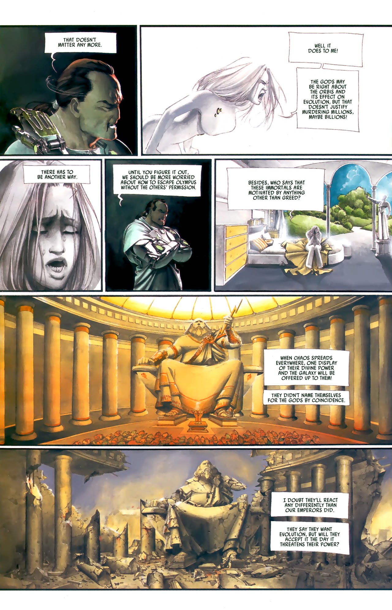 Read online Scourge Of The Gods: The Fall comic -  Issue #2 - 30