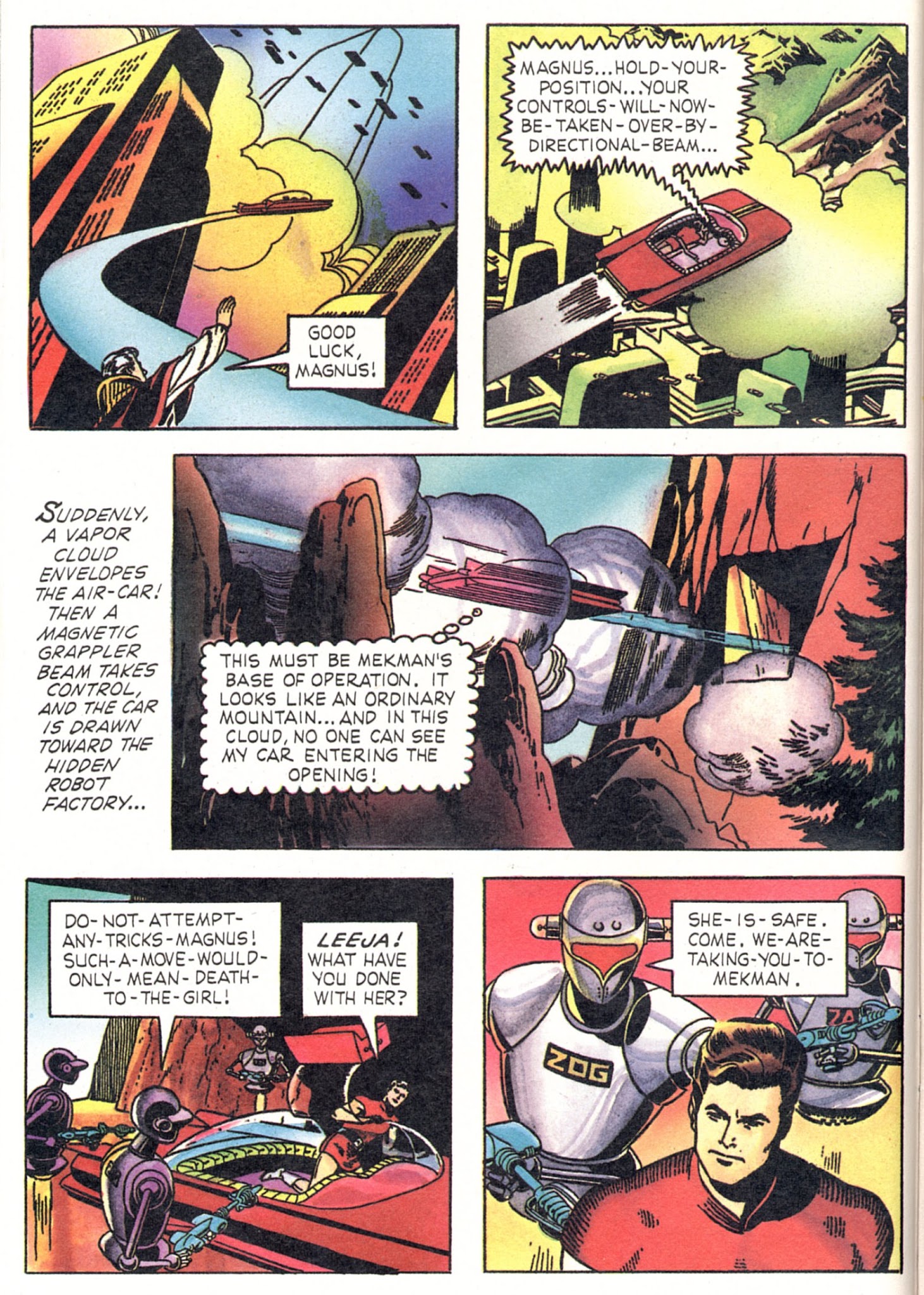 Read online The Original Magnus Robot Fighter comic -  Issue # Full - 12