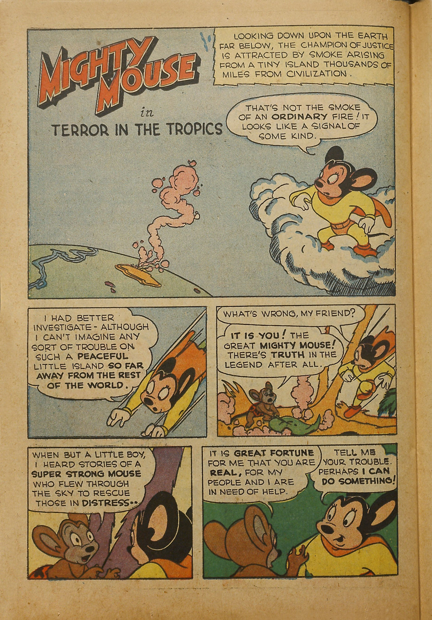 Read online Paul Terry's Mighty Mouse Comics comic -  Issue #40 - 58