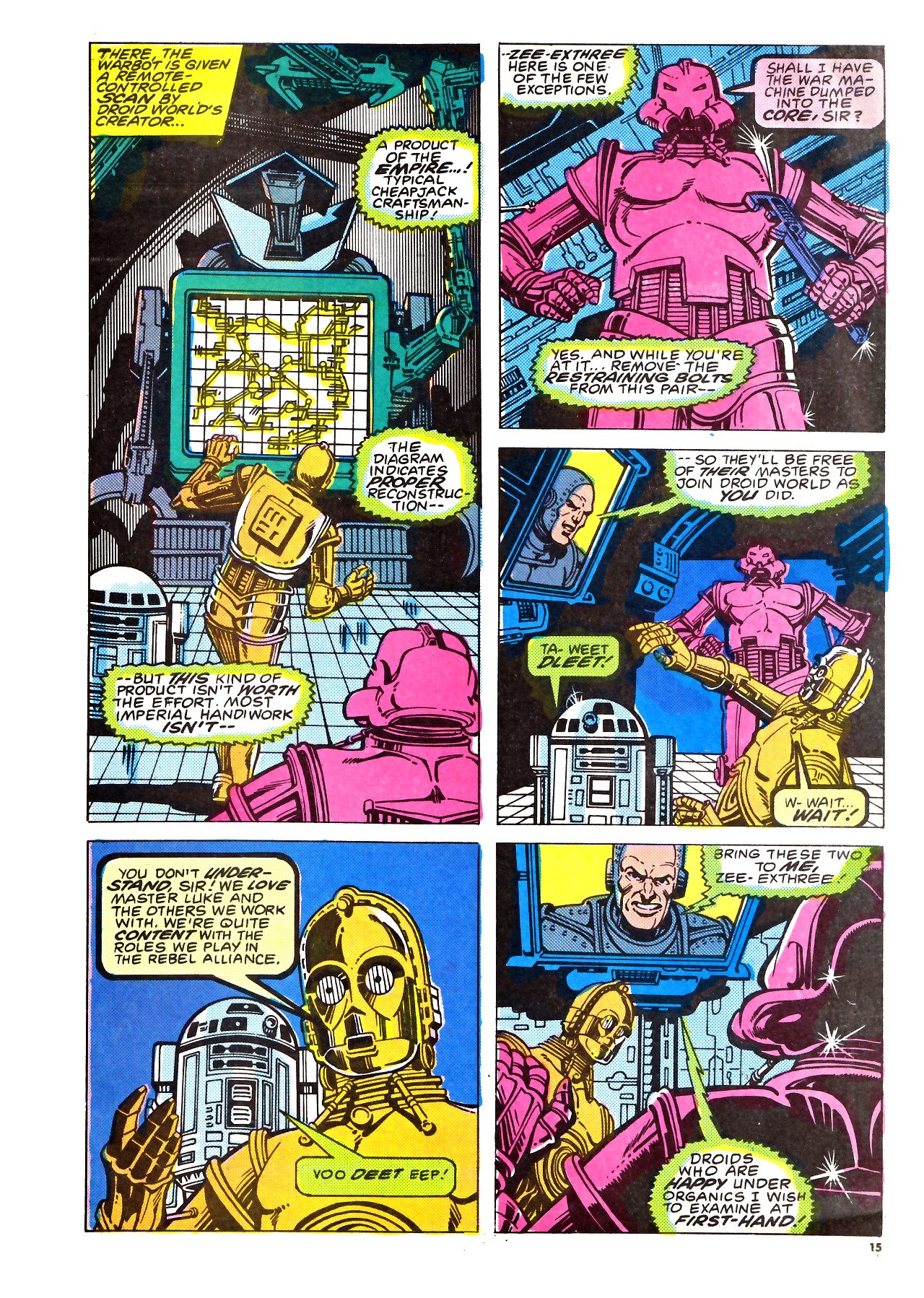 Read online Return of the Jedi comic -  Issue #70 - 15