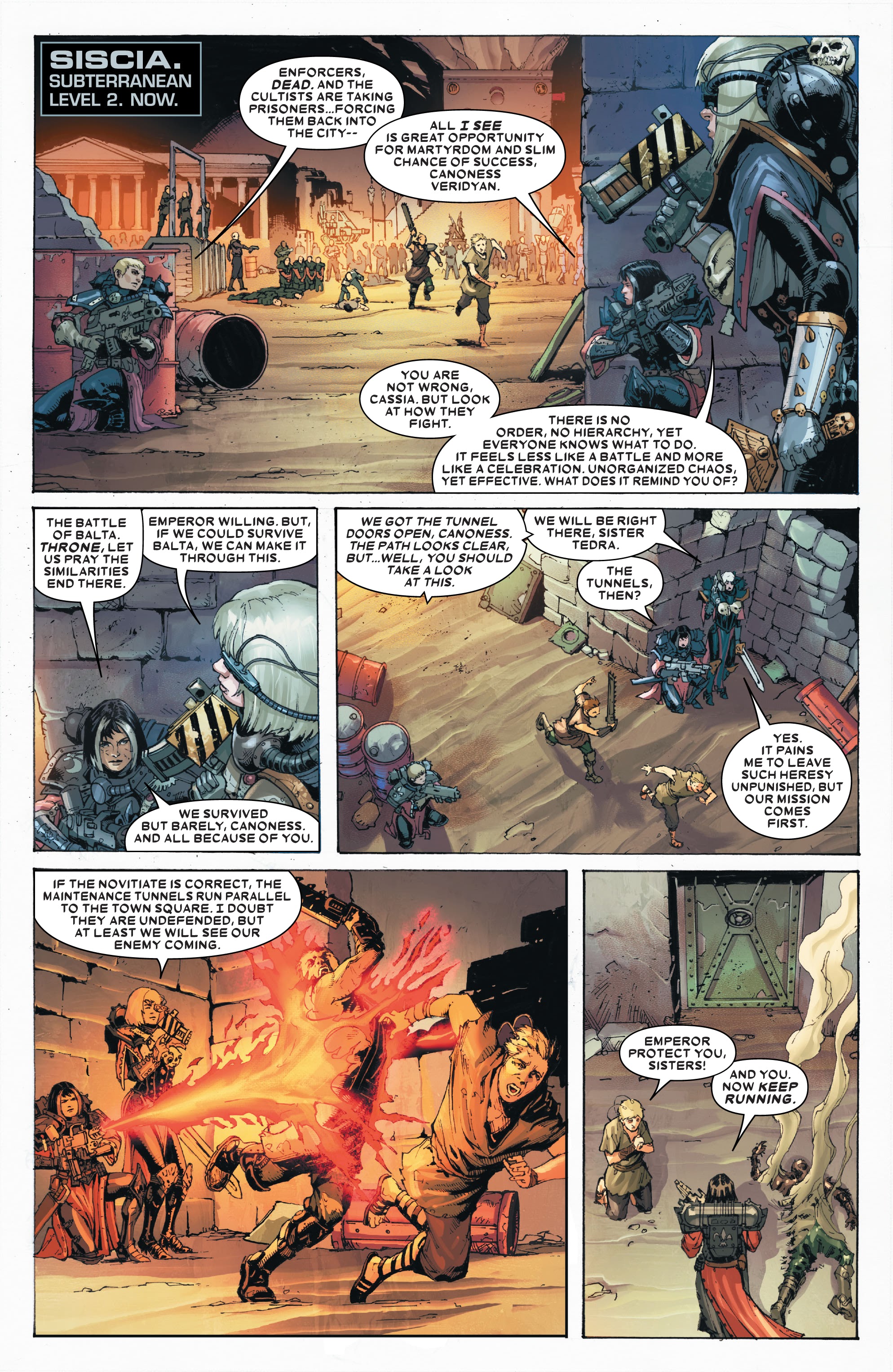 Read online Warhammer 40,000: Sisters Of Battle comic -  Issue #2 - 6
