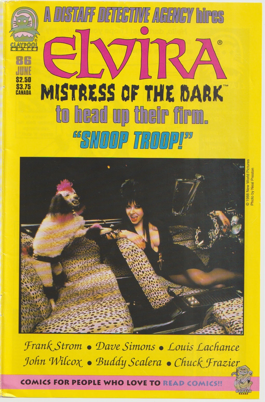 Read online Elvira, Mistress of the Dark comic -  Issue #86 - 1