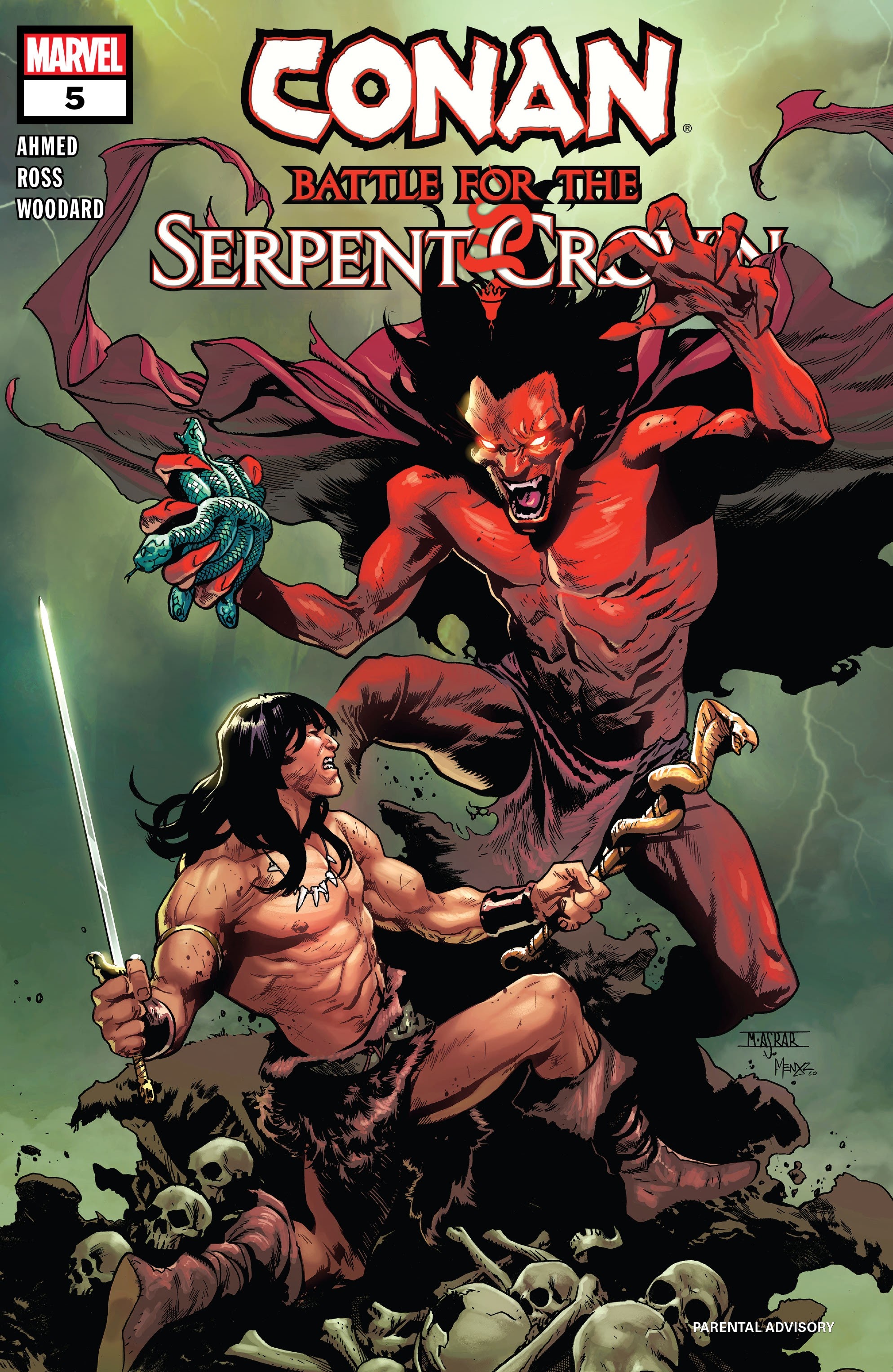 Read online Conan: Battle For The Serpent Crown comic -  Issue #5 - 1