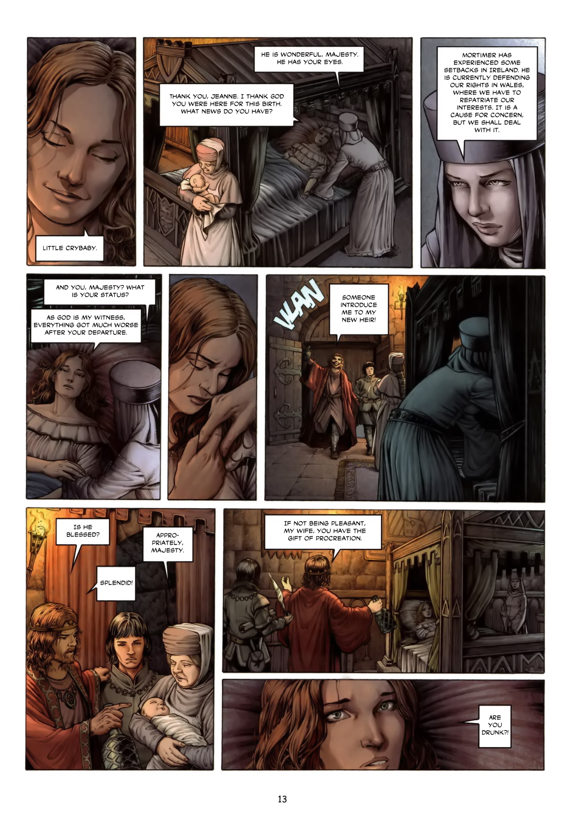 Read online Isabella: She-Wolf of France comic -  Issue #2 - 14