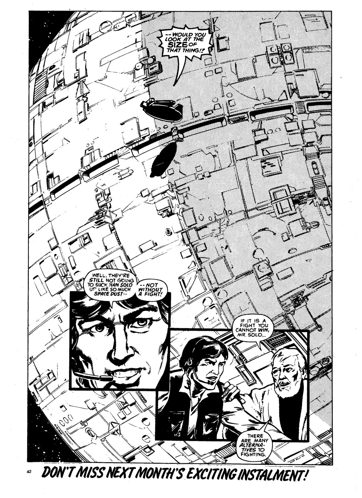 Read online Star Wars Weekly comic -  Issue #142 - 42
