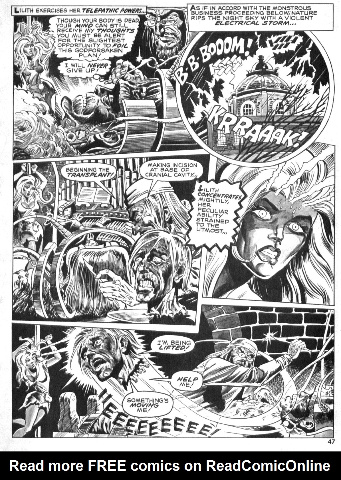 Read online Psycho comic -  Issue #6 - 47