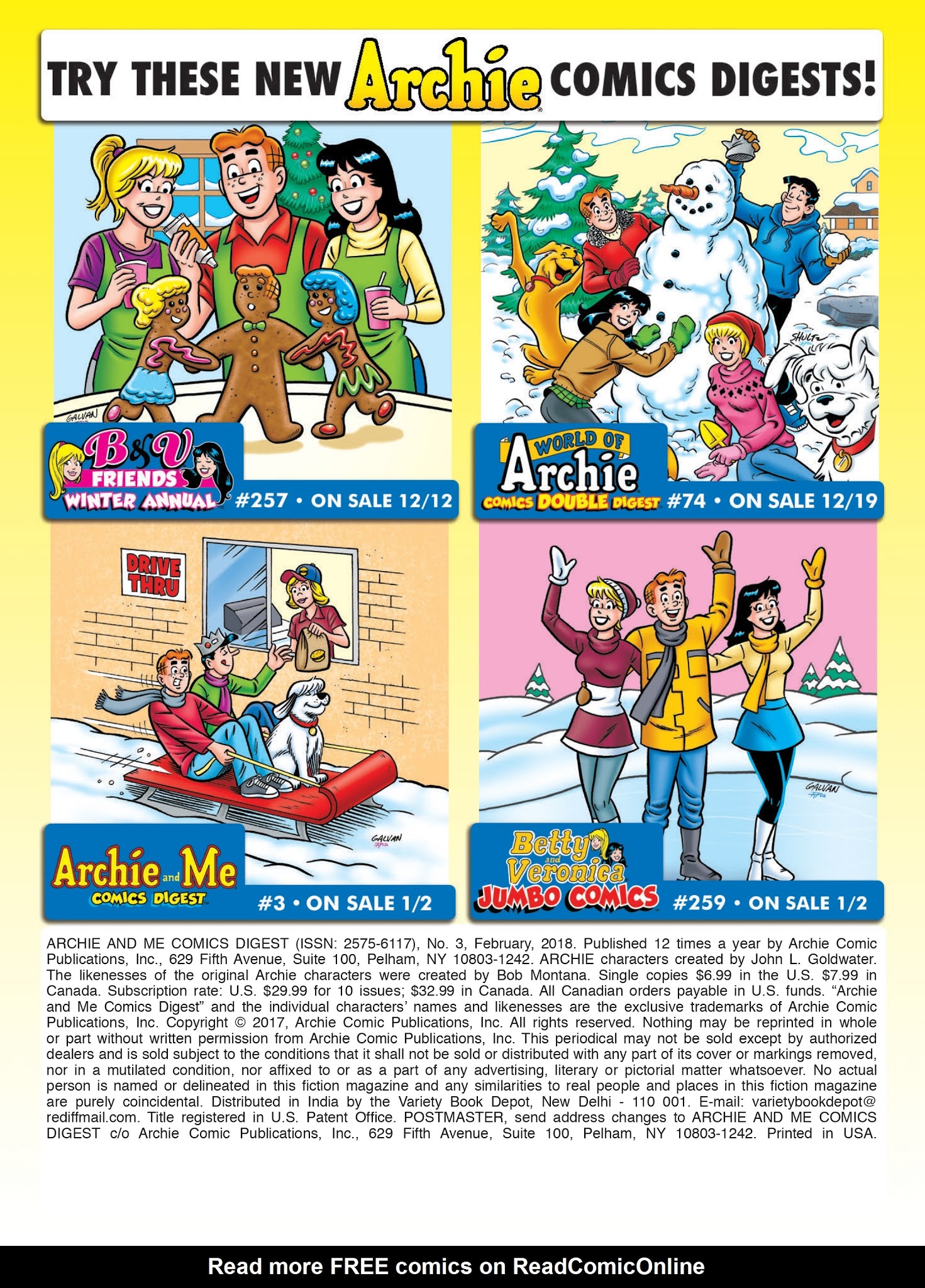 Read online Archie And Me Comics Digest comic -  Issue #3 - 120