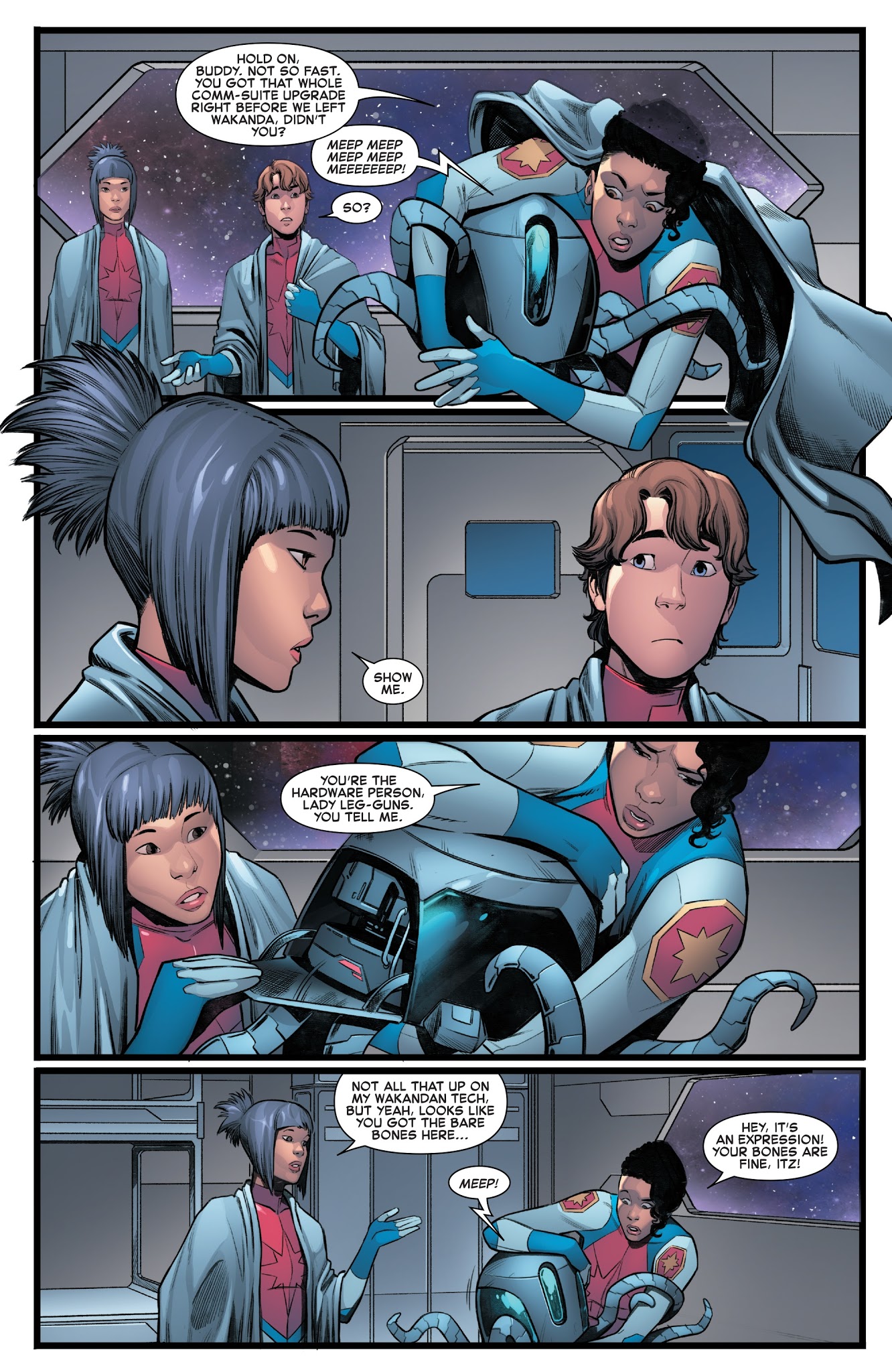 Read online The Mighty Captain Marvel comic -  Issue #6 - 9