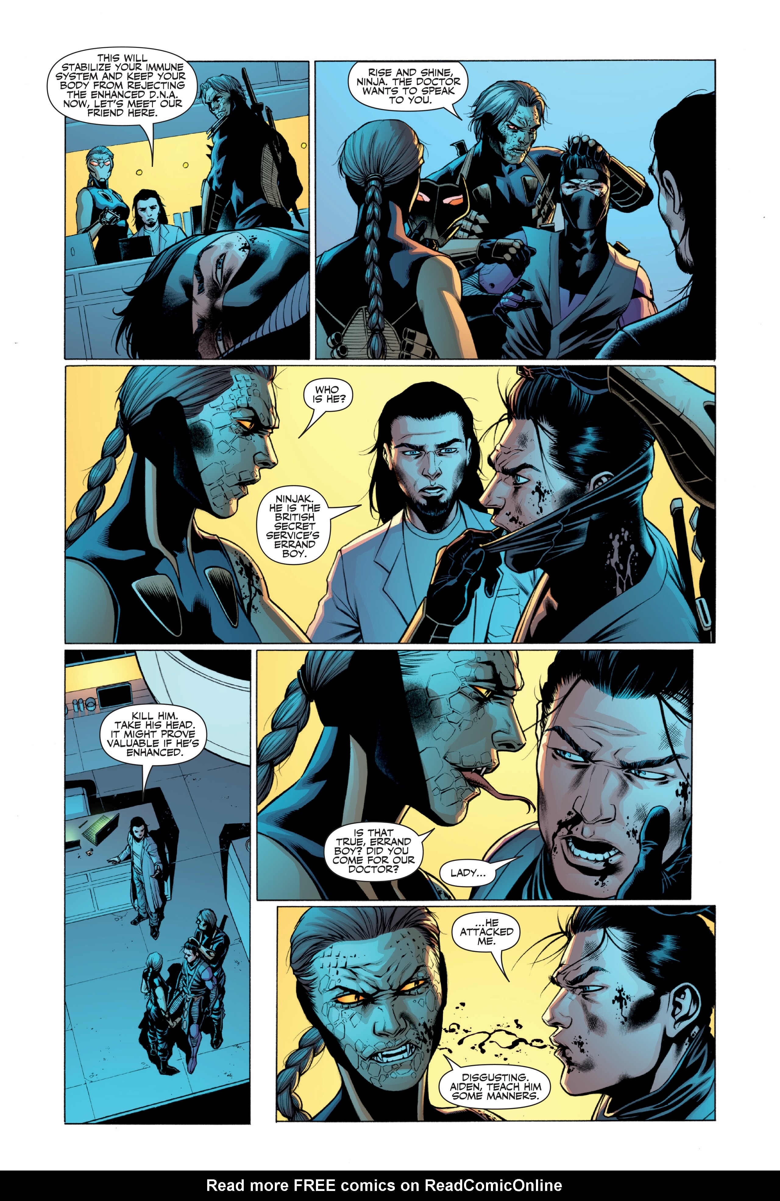 Read online Ninjak (2015) comic -  Issue # _Deluxe Edition 2 (Part 5) - 19