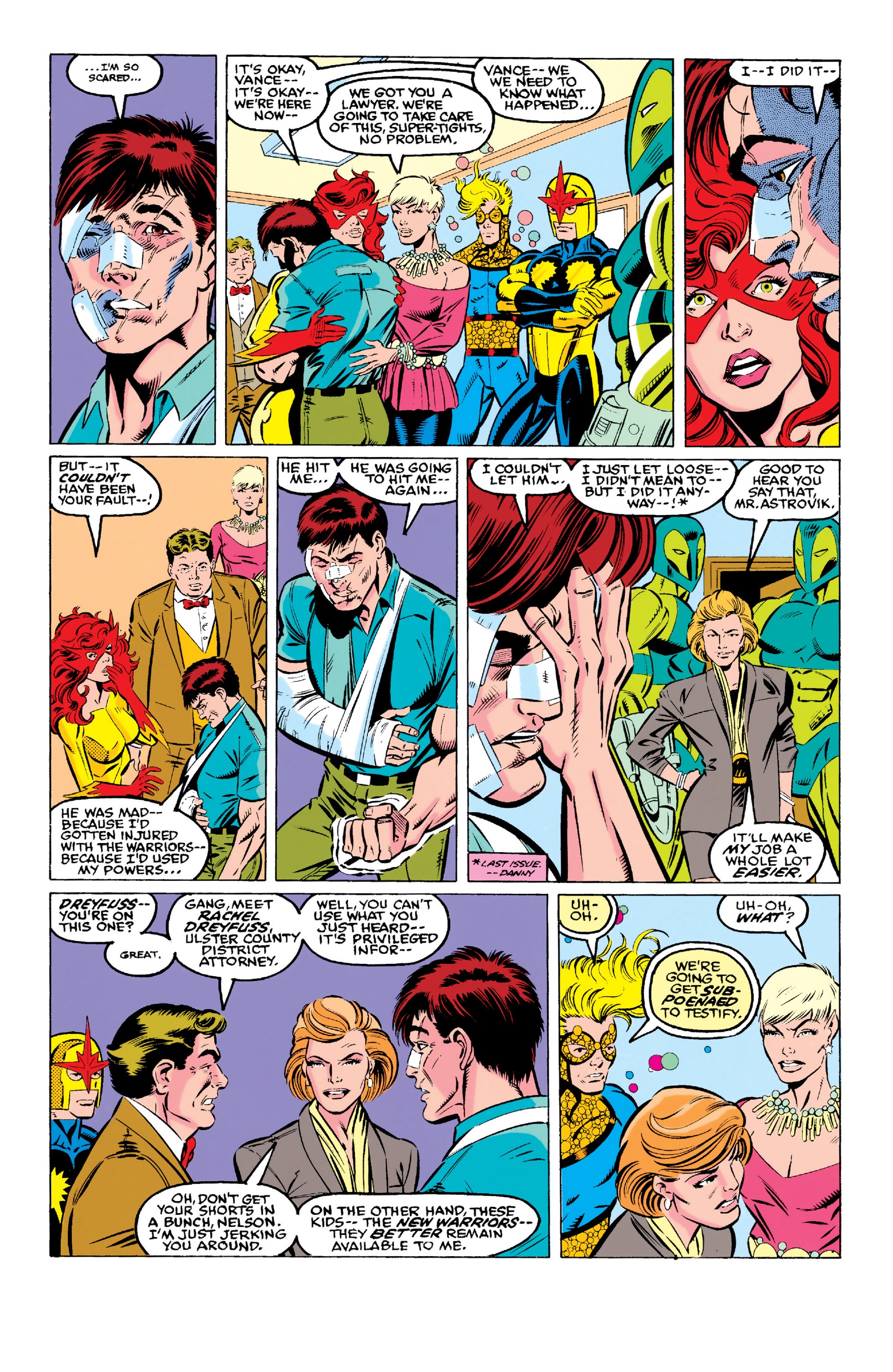 Read online The New Warriors comic -  Issue #21 - 9
