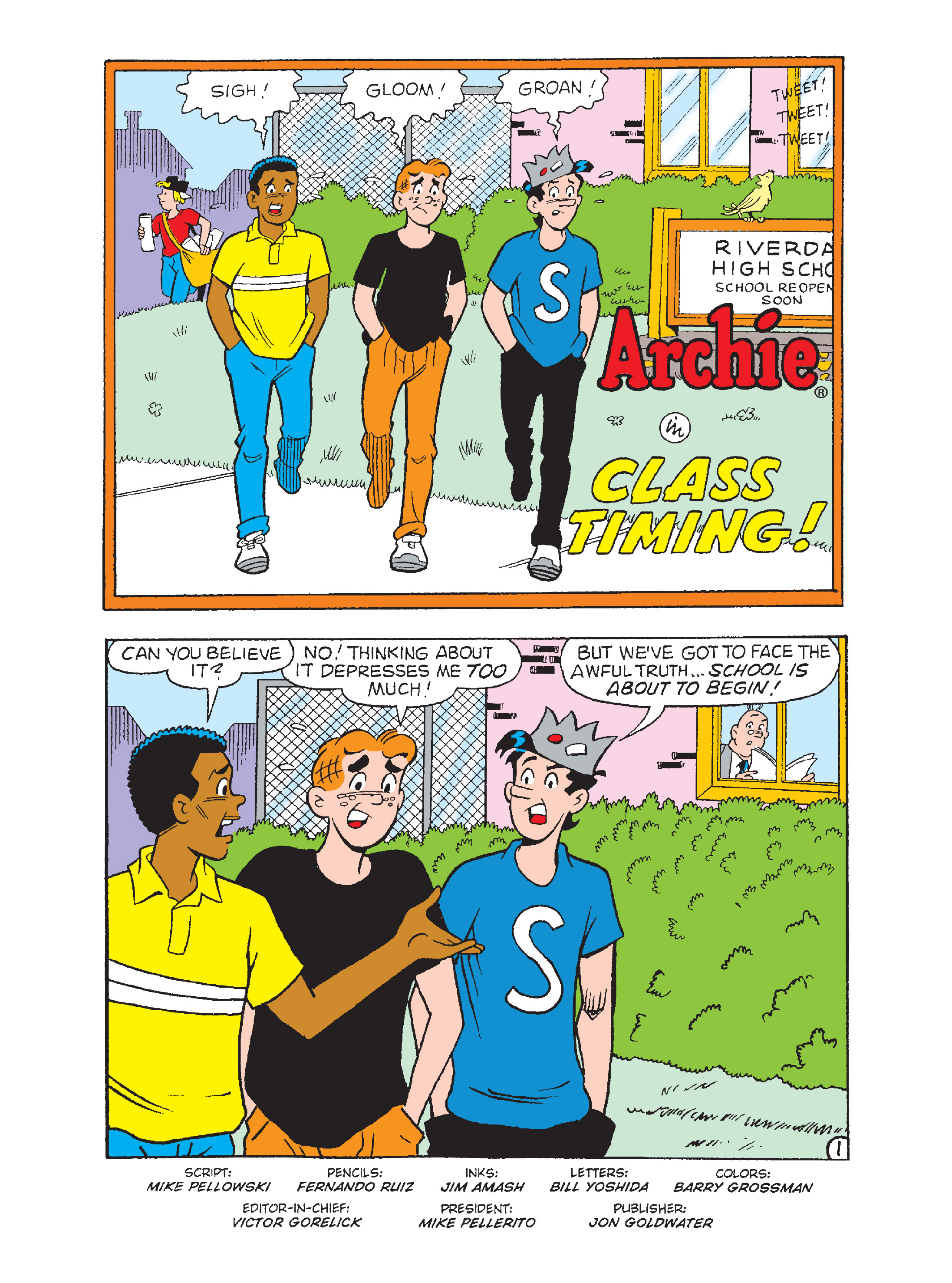 Read online Archie's Double Digest Magazine comic -  Issue #254 - 2